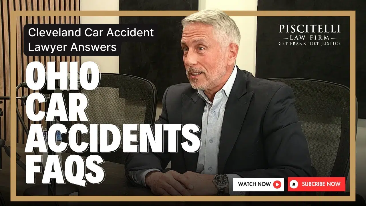 Cleveland Car Accident Lawyer Answers Ohio Car Accidents FAQs New YouTube Thumbnail