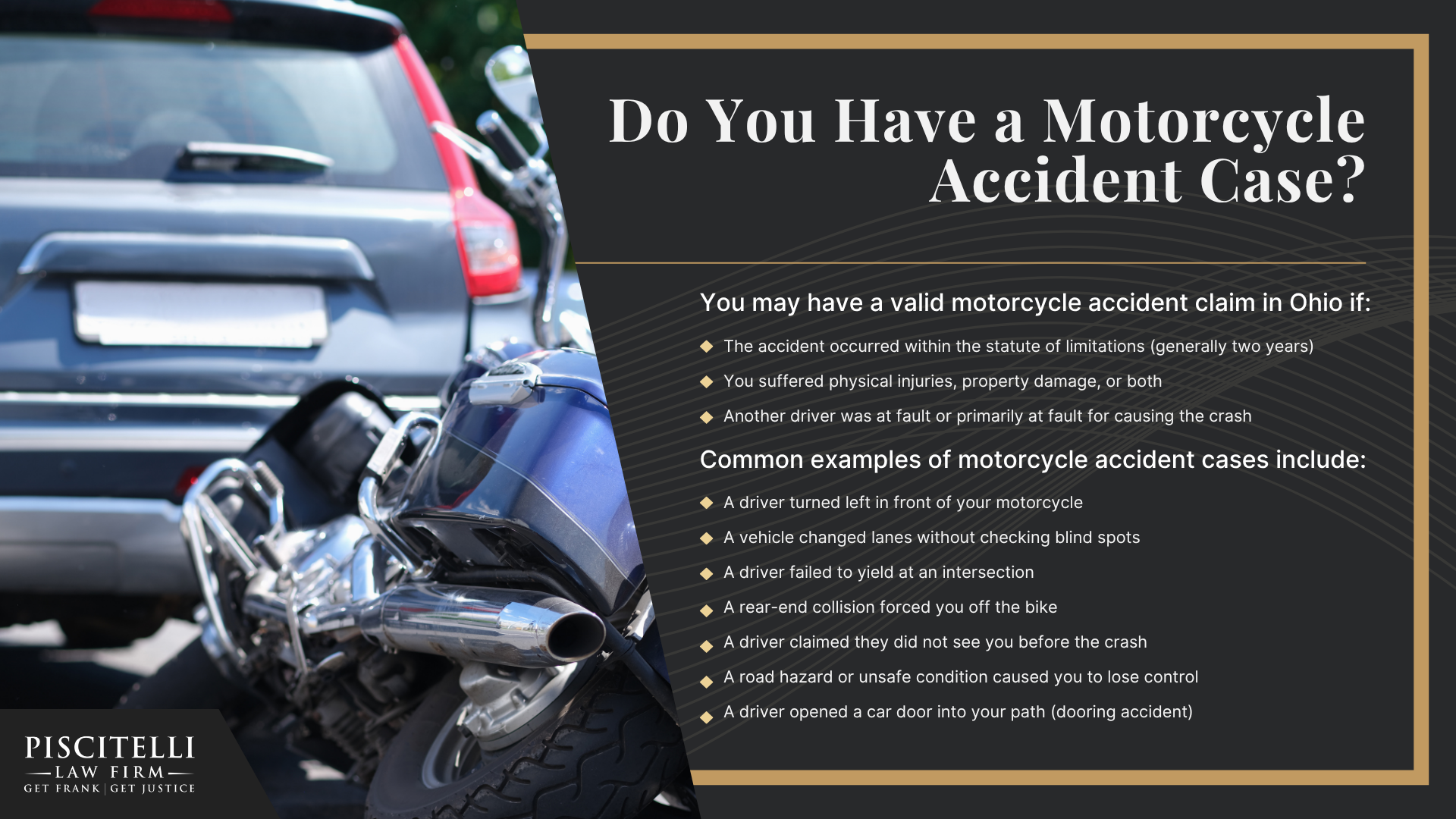 Why Hire a Cleveland Motorcycle Accident Lawyer; Do You Have a Motorcycle Accident Case