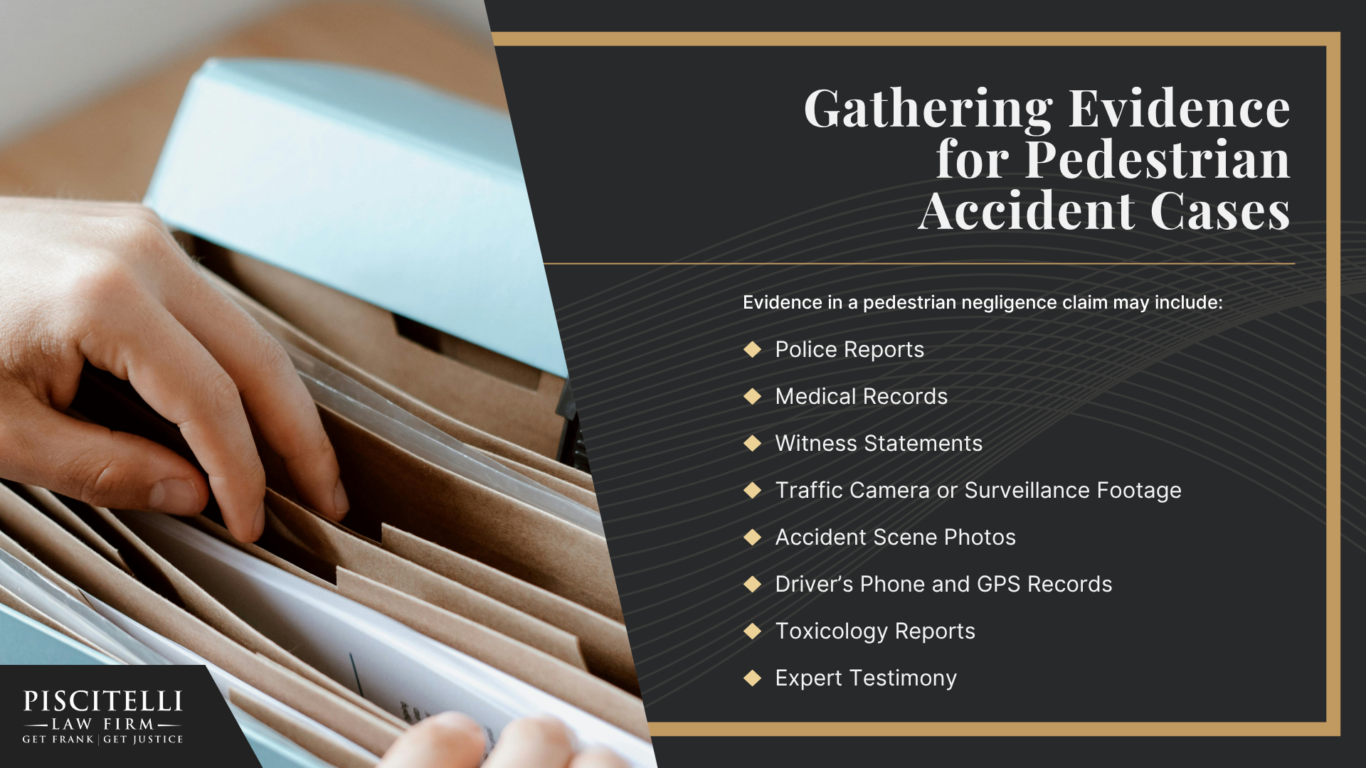 Frank Piscitelli_ One of the Top Ohio Pedestrian Accident Attorneys; How Much Does it Cost to Hire Frank Piscitelli for My Personal Injury Case; What to Do After a Pedestrian Accident in Cleveland, OH; Gathering Evidence for Pedestrian Accident Cases