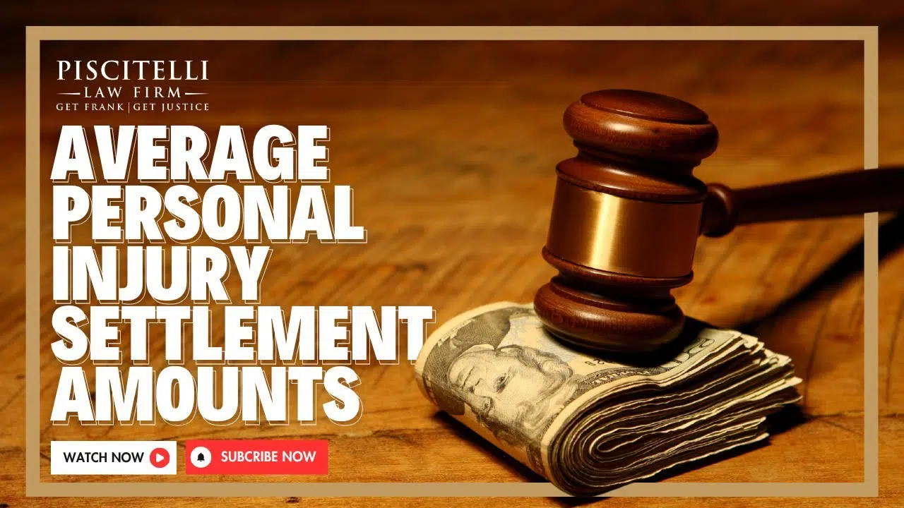 What are Average Personal Injury Settlement Amounts YouTube Thumbnail