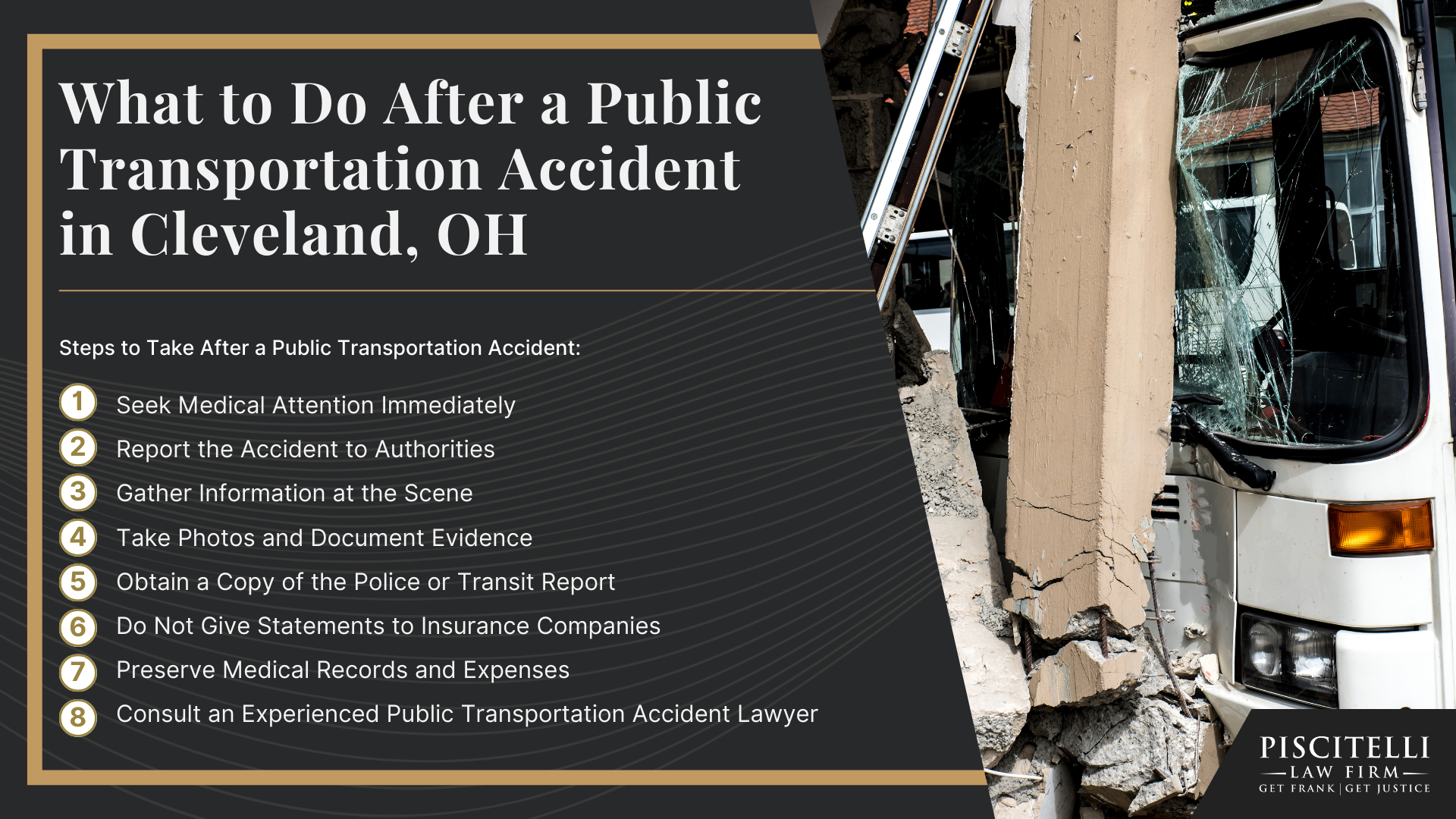 Frank Piscitelli_ One of Cleveland's Top Public Transportation and Bus Accident Lawyers; What to Do After a Public Transportation Accident in Cleveland, OH