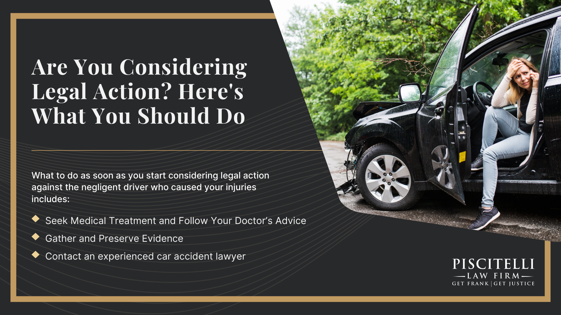 The Car Accident Claim Process; When a Car Accident Case Turns Into a Car Accident Lawsuit; Factors That Affect Your Car Accident Lawsuit Timeline; How Long After a Car Accident Settlement Agreement Do You Get Paid; Why Is a Car Accident Settlement Taking Longer Than Expected; How Your Car Accident Lawyer Can Help Speed Up the Process; Are You Considering Legal Action_ Here's What You Should Do