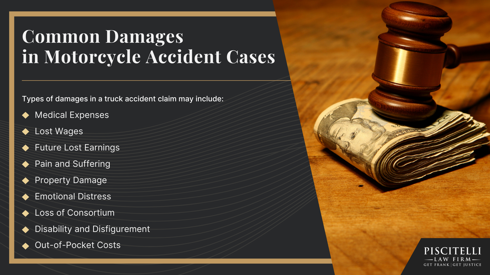 Meet Frank Piscitelli_ One of Akron's Top Motorcycle Accident Attorneys; What to Do After a Motorcycle Accident in Akron, OH_ Steps to Take; Gathering Evidence for a Motorcycle Accident Claim; Common Damages in Motorcycle Accident Cases