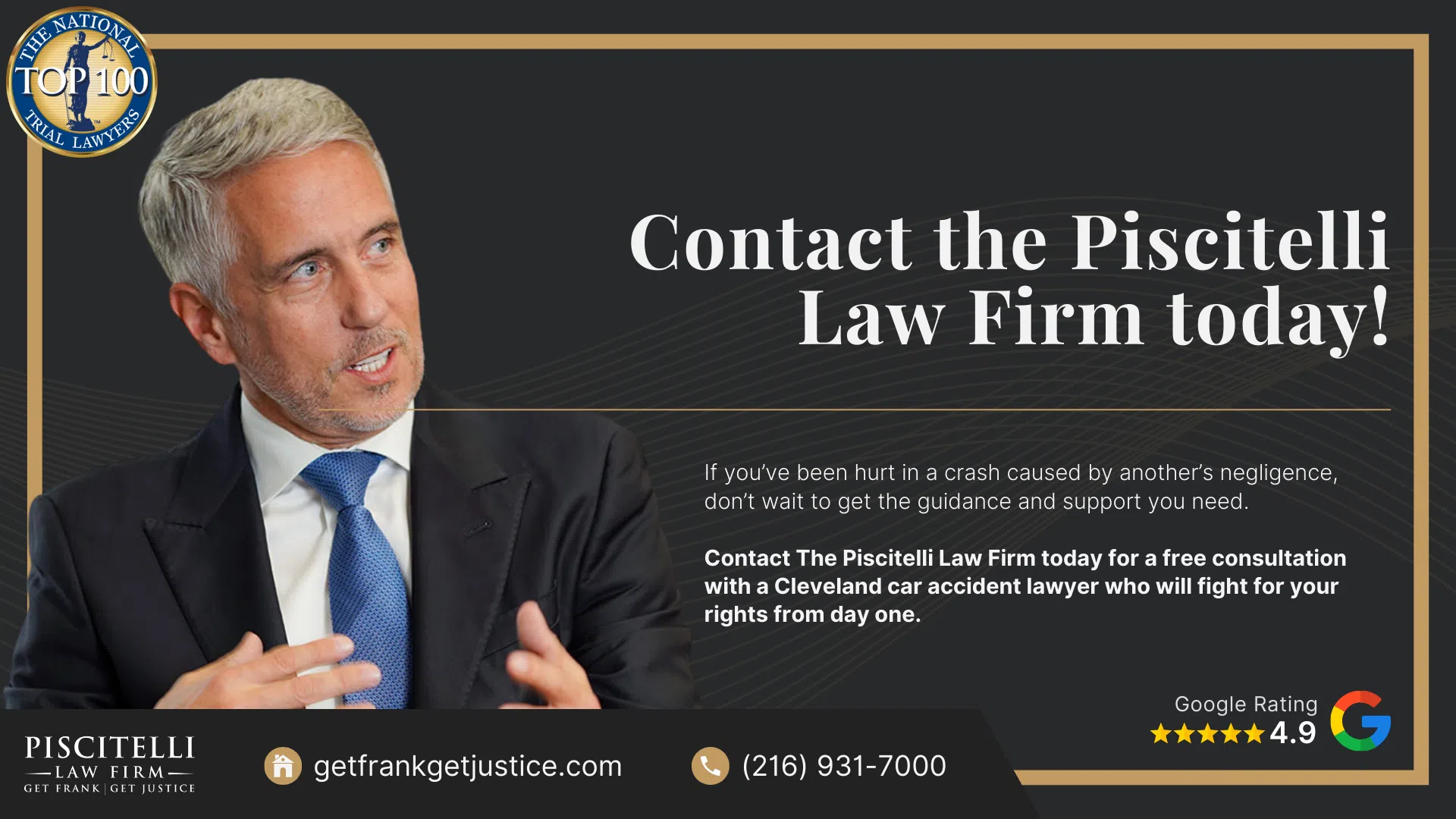 Understanding car accident claims vs. lawsuits in Ohio; The legal process for a car accident claim in Ohio; Evidence for a Car Accident Claim; Common Damages in Car Accident Cases; The benefits of hiring a car accident lawyer in Ohio; Contact the Piscitelli Law Firm today!