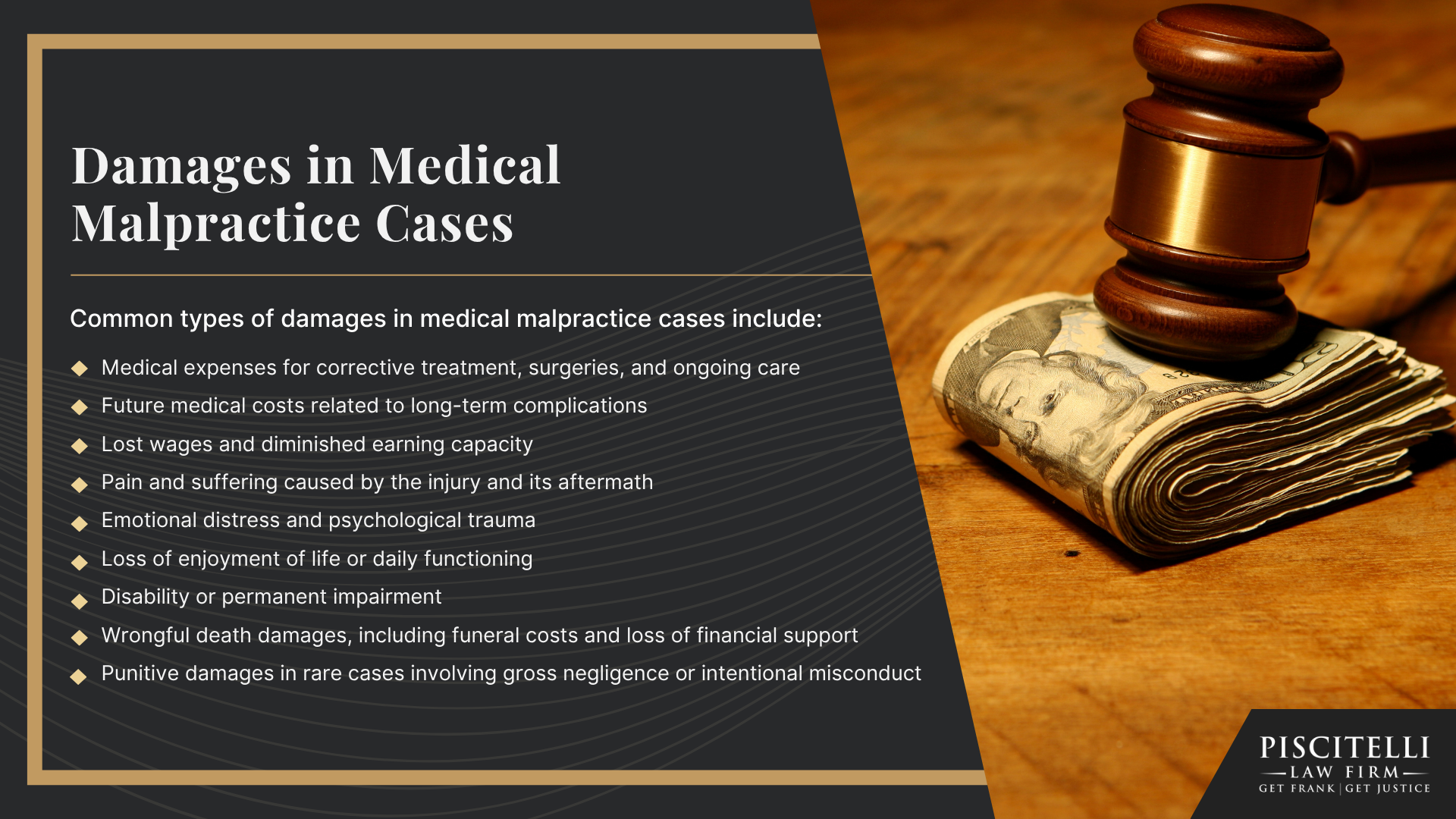 Meet Our Experienced Medical Malpractice Attorney_ Frank Piscitelli; The Legal Process for Medical Malpractice Cases in Ohio; Gathering Evidence for Medical Malpractice Claims; Damages in Medical Malpractice Cases
