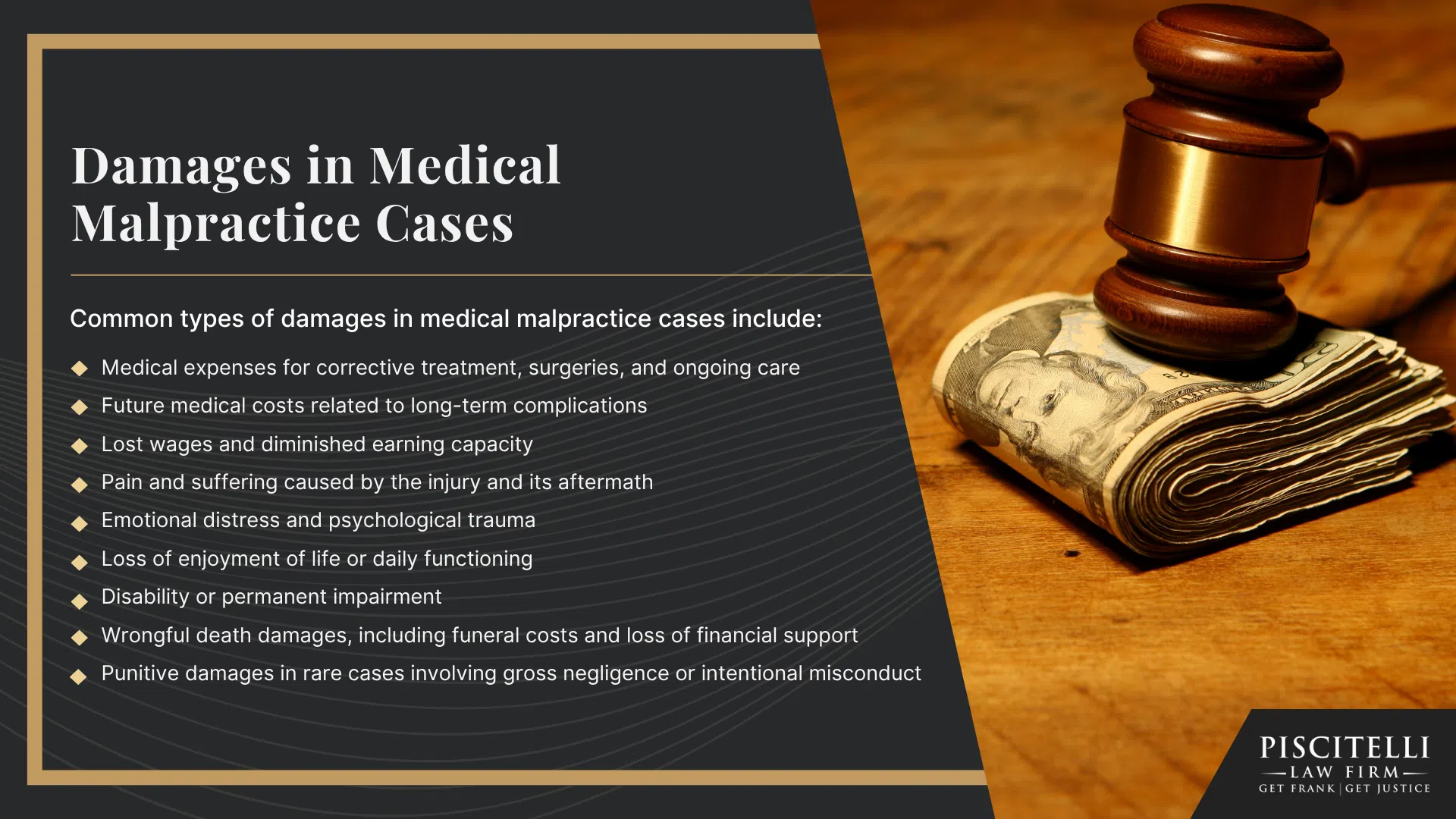 Meet Our Experienced Medical Malpractice Attorney_ Frank Piscitelli; The Legal Process for Medical Malpractice Cases in Ohio; Gathering Evidence for Medical Malpractice Claims; Damages in Medical Malpractice Cases