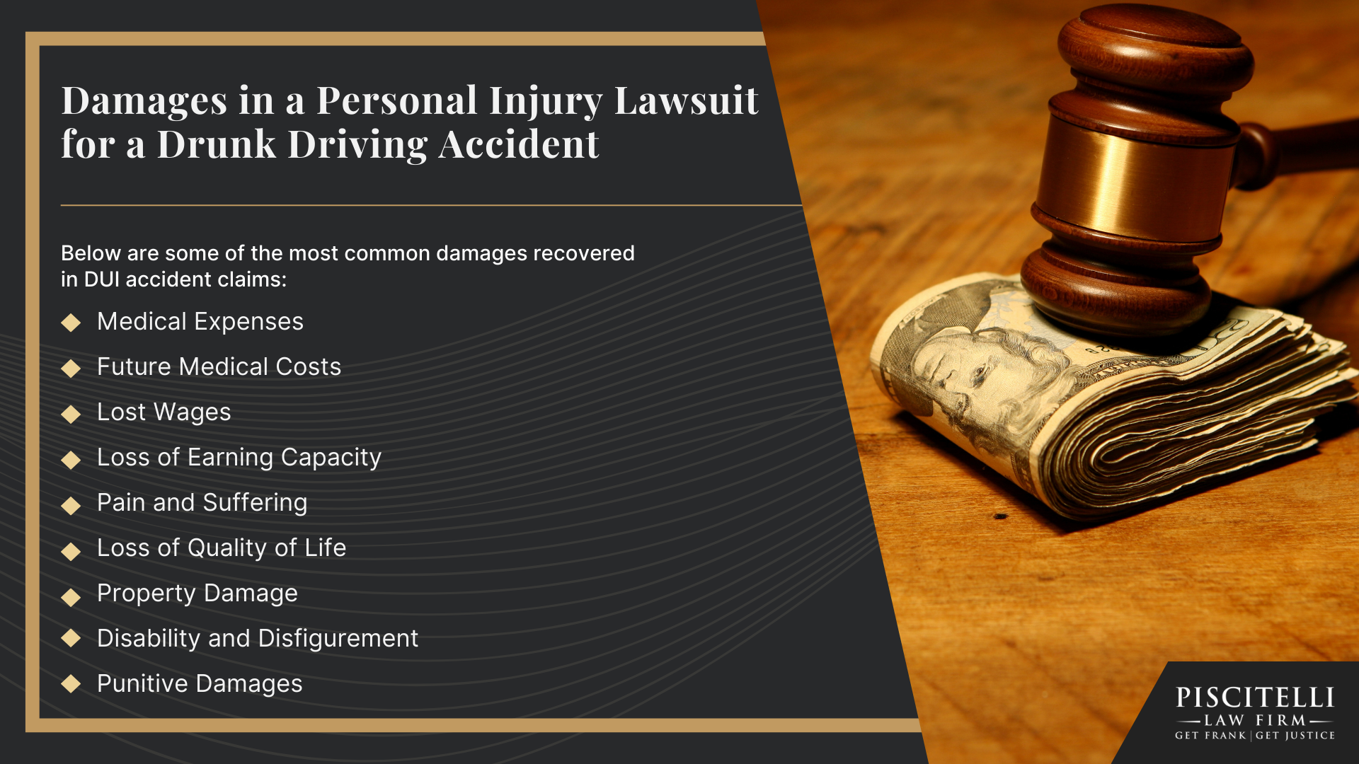 Frank Piscitelli_ One of Dayton's Top Drunk Driving Accident Attorneys; What To Do After a Drunk Driving Accident in Dayton, OH; Gathering Evidence for a DUI Accident Claim; Damages in a Personal Injury Lawsuit for a Drunk Driving Accident