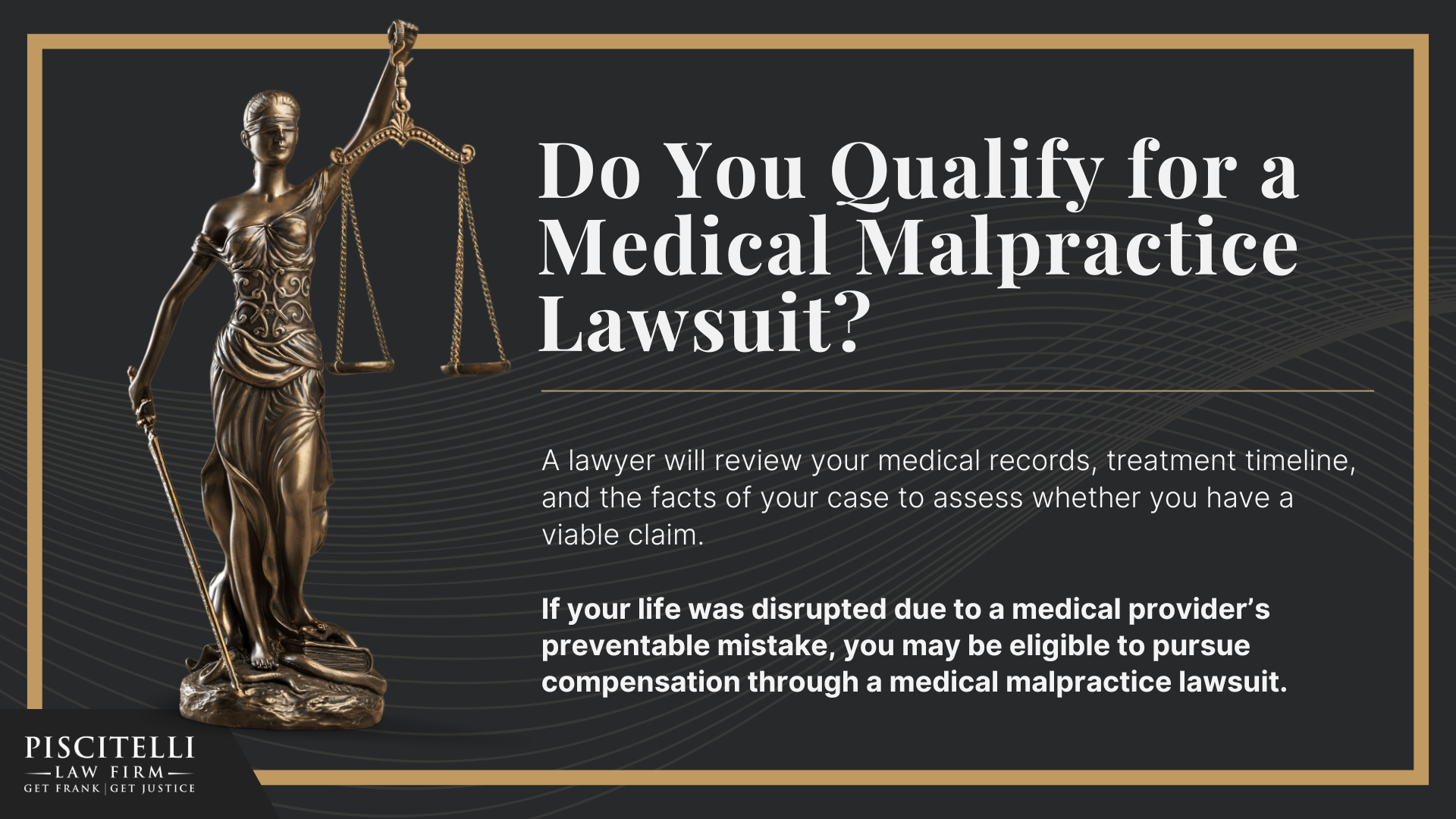 Meet Our Experienced Medical Malpractice Attorney_ Frank Piscitelli; The Legal Process for Medical Malpractice Cases in Ohio; Gathering Evidence for Medical Malpractice Claims; Damages in Medical Malpractice Cases; Types of Medical Malpractice and Medical Negligence; Injuries Resulting from Medical Malpractice and Medical Negligence; Types of Medical Malpractice and Medical Negligence (2); Do You Qualify for a Medical Malpractice Lawsuit