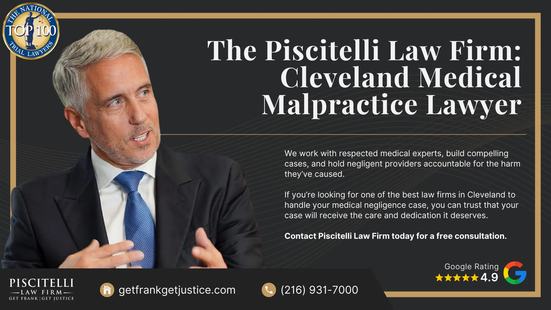 Meet Our Experienced Medical Malpractice Attorney_ Frank Piscitelli; The Legal Process for Medical Malpractice Cases in Ohio; Gathering Evidence for Medical Malpractice Claims; Damages in Medical Malpractice Cases; Types of Medical Malpractice and Medical Negligence; Injuries Resulting from Medical Malpractice and Medical Negligence; Types of Medical Malpractice and Medical Negligence (2); Do You Qualify for a Medical Malpractice Lawsuit; The Piscitelli Law Firm_ Cleveland Medical Malpractice Lawyer