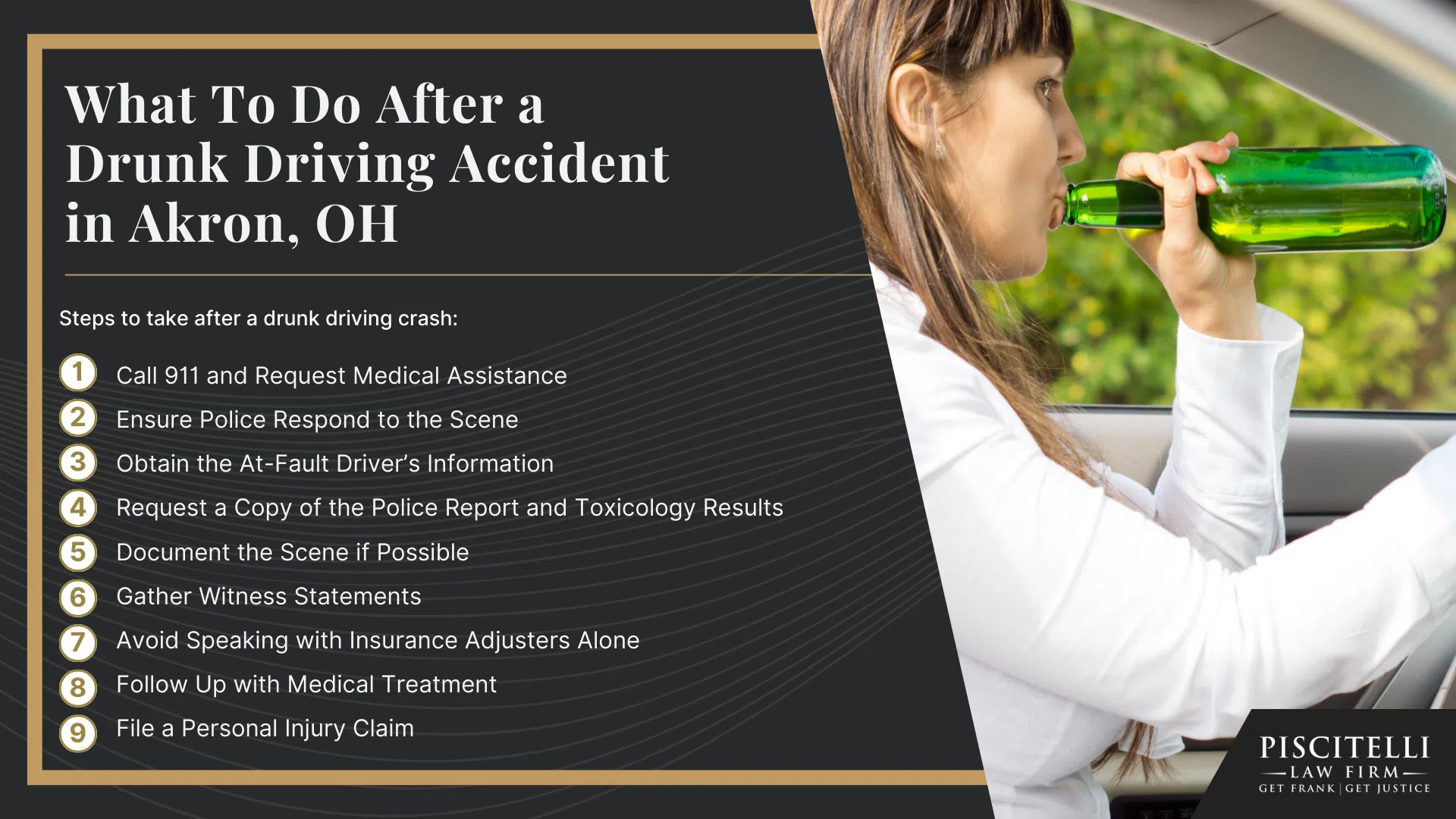 Frank Piscitelli_ One of Akron's Top Drunk Driving Accident Attorneys; What To Do After a Drunk Driving Accident in Akron, OH
