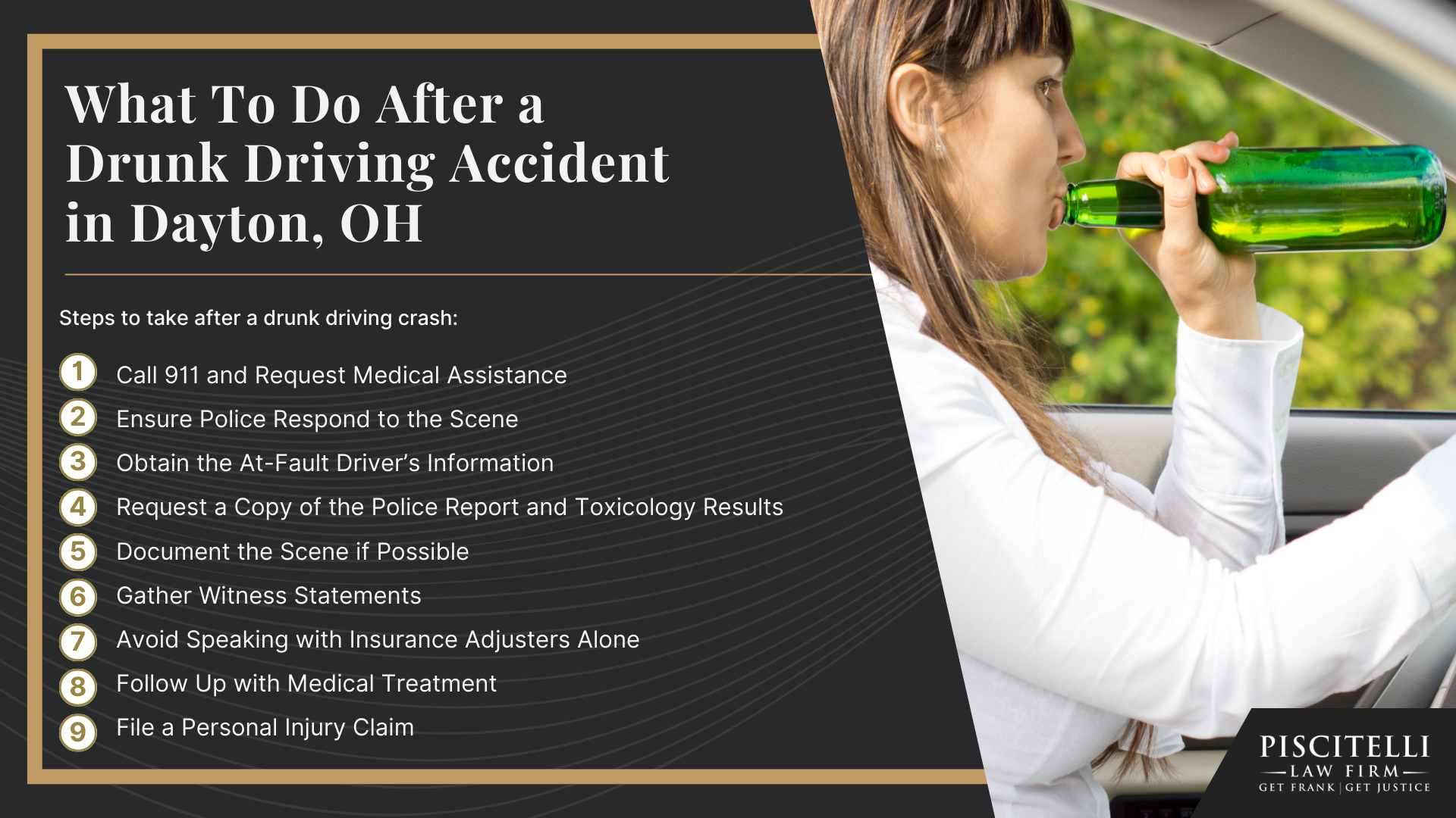 Frank Piscitelli_ One of Dayton's Top Drunk Driving Accident Attorneys; What To Do After a Drunk Driving Accident in Dayton, OH