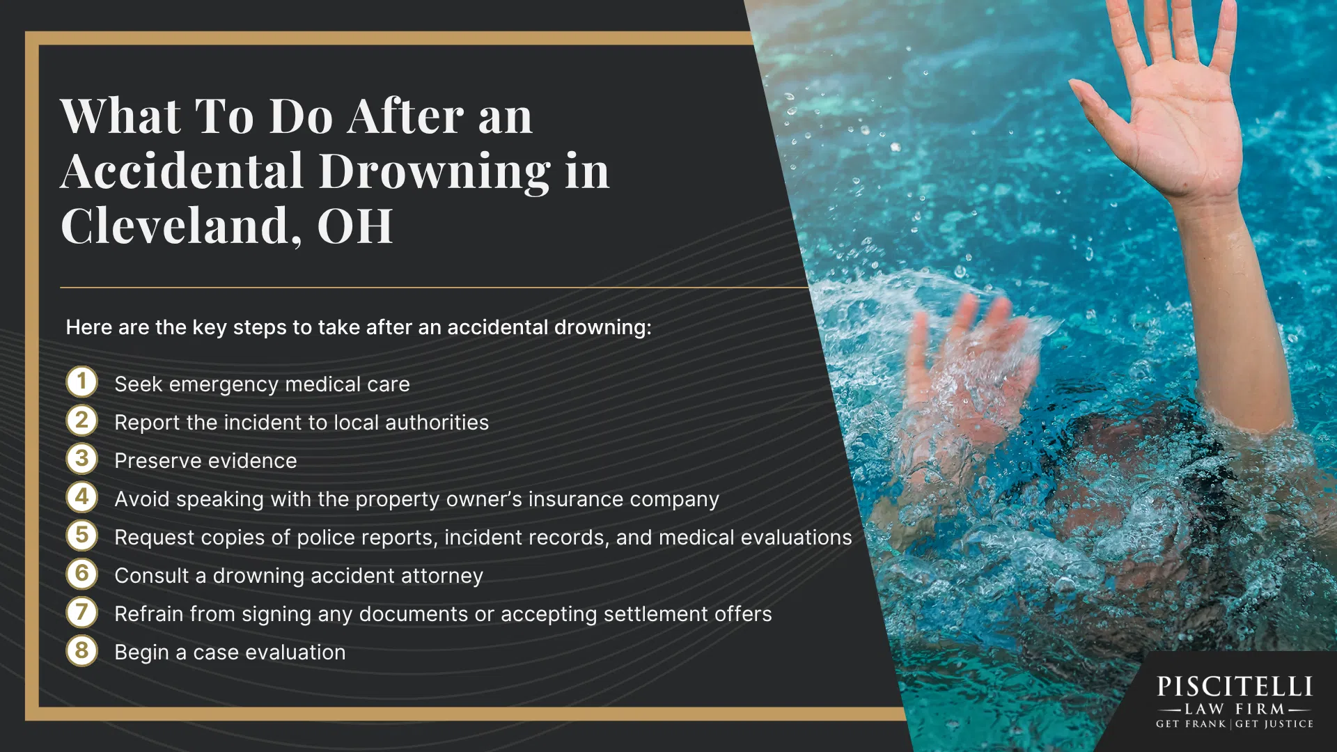 Meet Our Experienced Drowning Accident Lawyer_ Frank Piscitelli; What To Do After an Accidental Drowning in Cleveland, OH