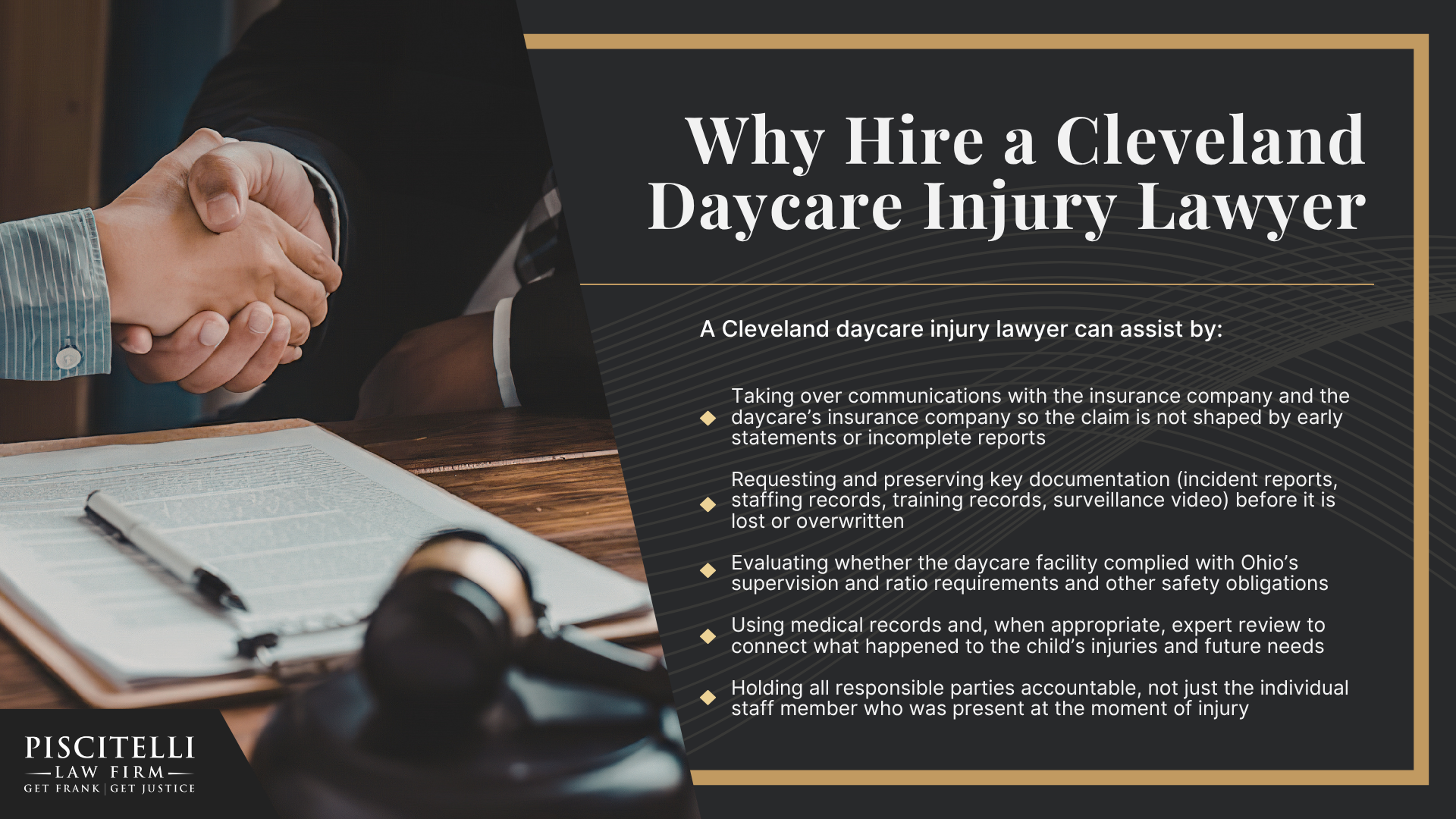 The Piscitelli Law Firm: Your Cleveland Daycare Injury Lawyer