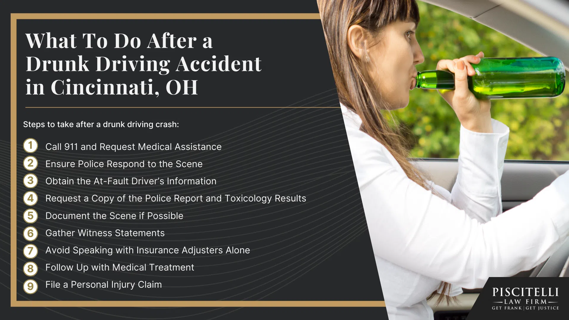Frank Piscitelli_ One of Cincinnati's Top Drunk Driving Accident Attorneys; What To Do After a Drunk Driving Accident in Cincinnati, OH