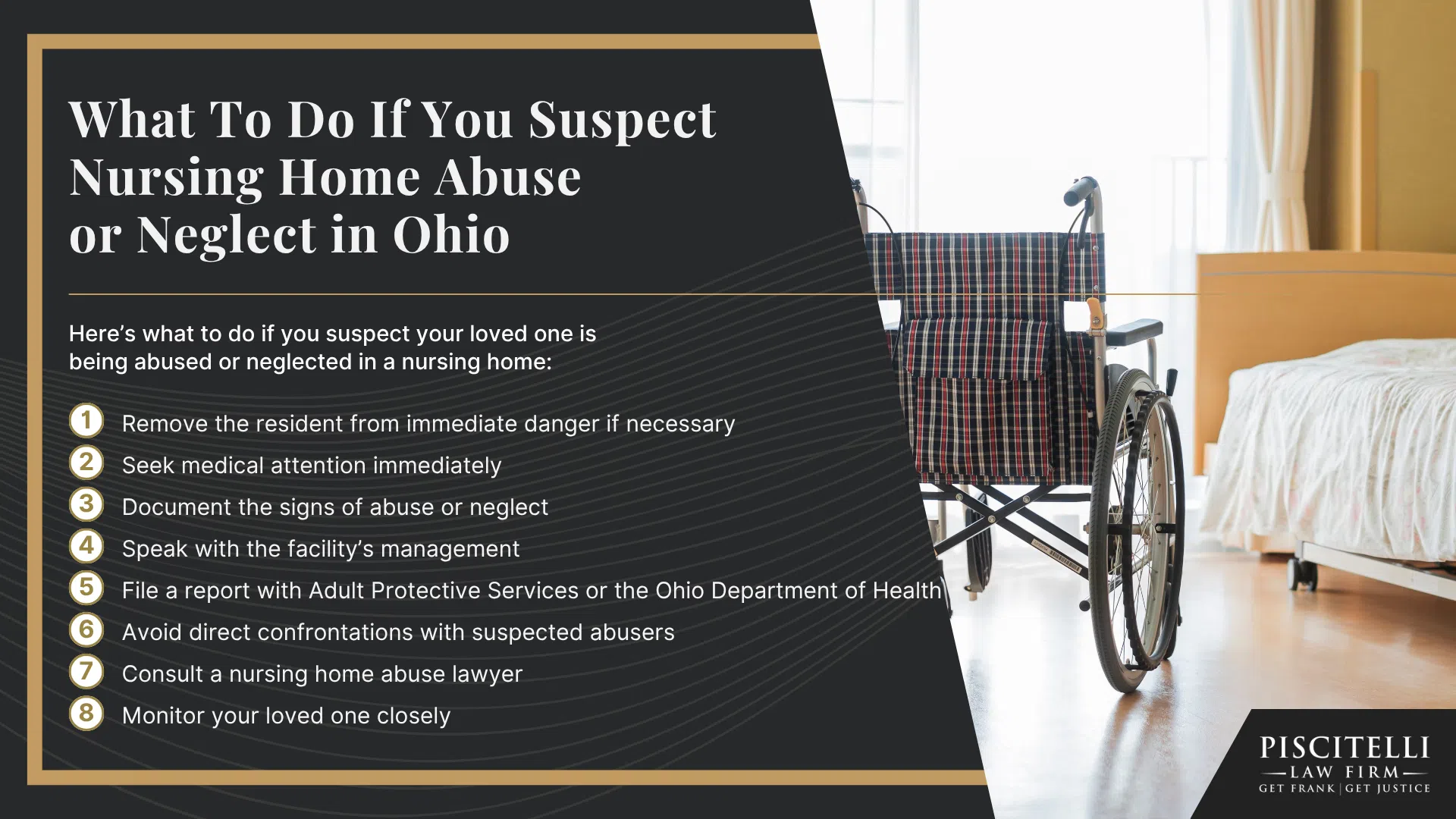 Meet Our Experienced Nursing Home Abuse Attorney_ Frank Piscitelli; What To Do If You Suspect Nursing Home Abuse or Neglect in Ohio