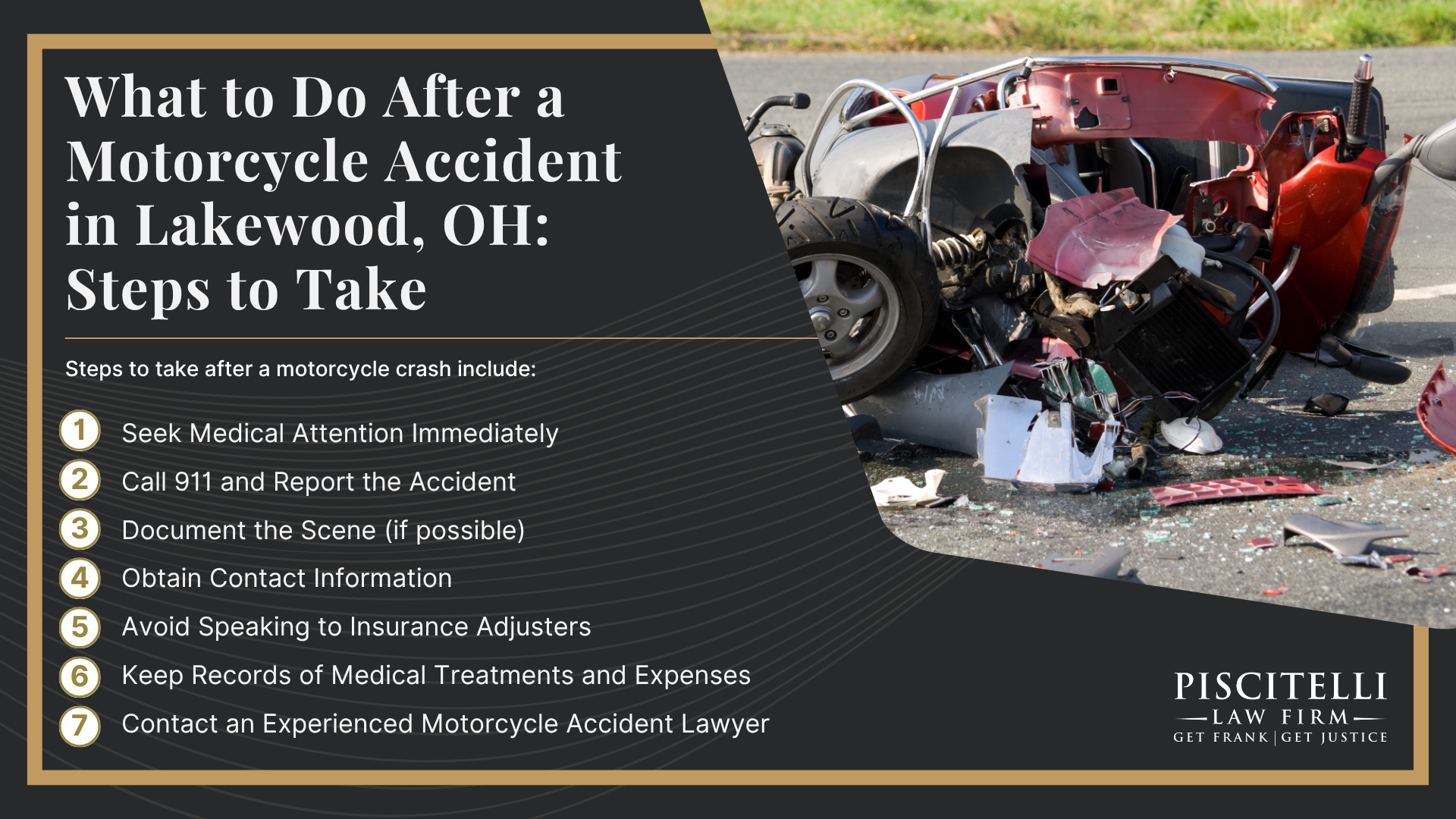 Meet Frank Piscitelli_ One of Lakewood's Top Motorcycle Accident Attorneys; What to Do After a Motorcycle Accident in Lakewood, OH_ Steps to Take