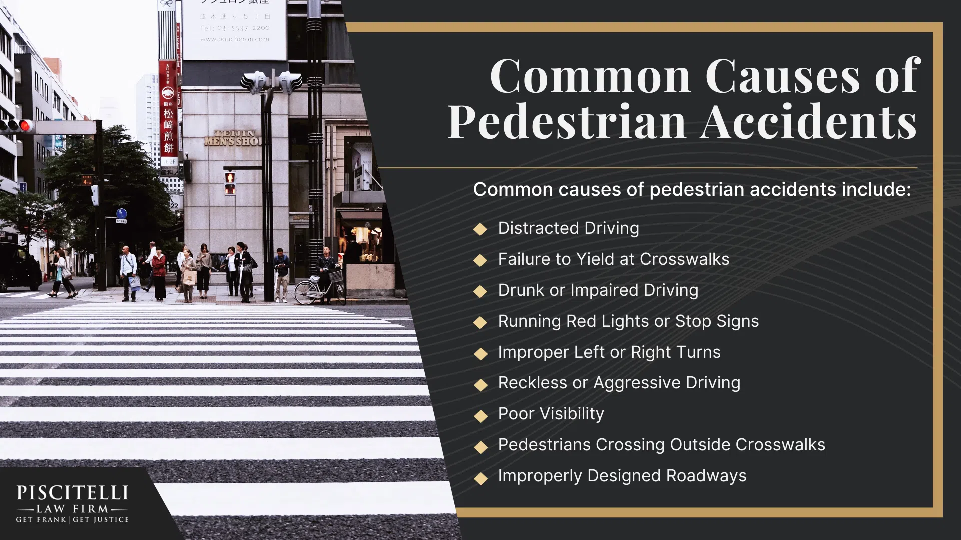 Frank Piscitelli_ One of the Top Ohio Pedestrian Accident Attorneys; What to Do After a Pedestrian Accident in North Olmsted, OH; Gathering Evidence for Pedestrian Accident Cases; Damages in a Pedestrian Accident Claim; The Legal Process for a Wrongful Death Lawsuit in Ohio Explained; Common Causes of Pedestrian Accidents