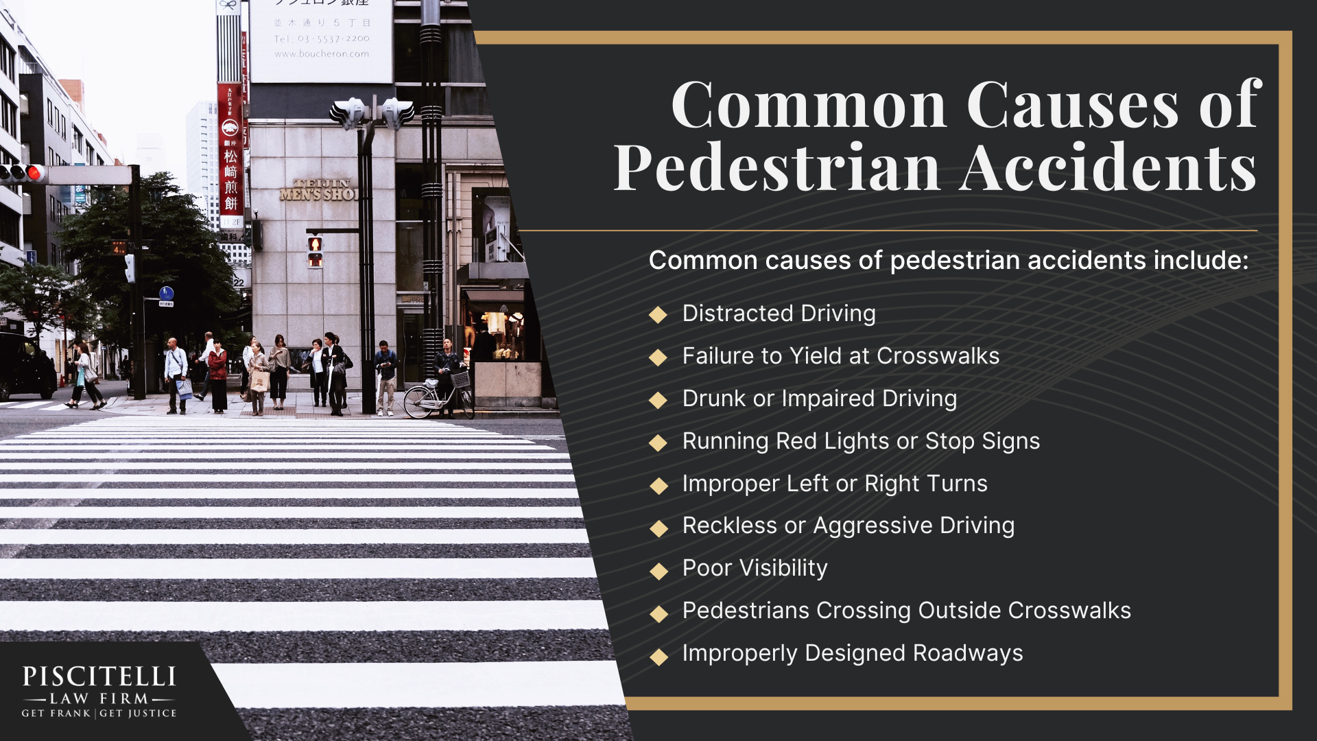 Frank Piscitelli_ One of the Top Ohio Pedestrian Accident Attorneys; What to Do After a Pedestrian Accident in Willoughby, OH; Gathering Evidence for Pedestrian Accident Cases; Damages in a Pedestrian Accident Claim; The Legal Process for a Wrongful Death Lawsuit in Ohio Explained; Common Causes of Pedestrian Accidents