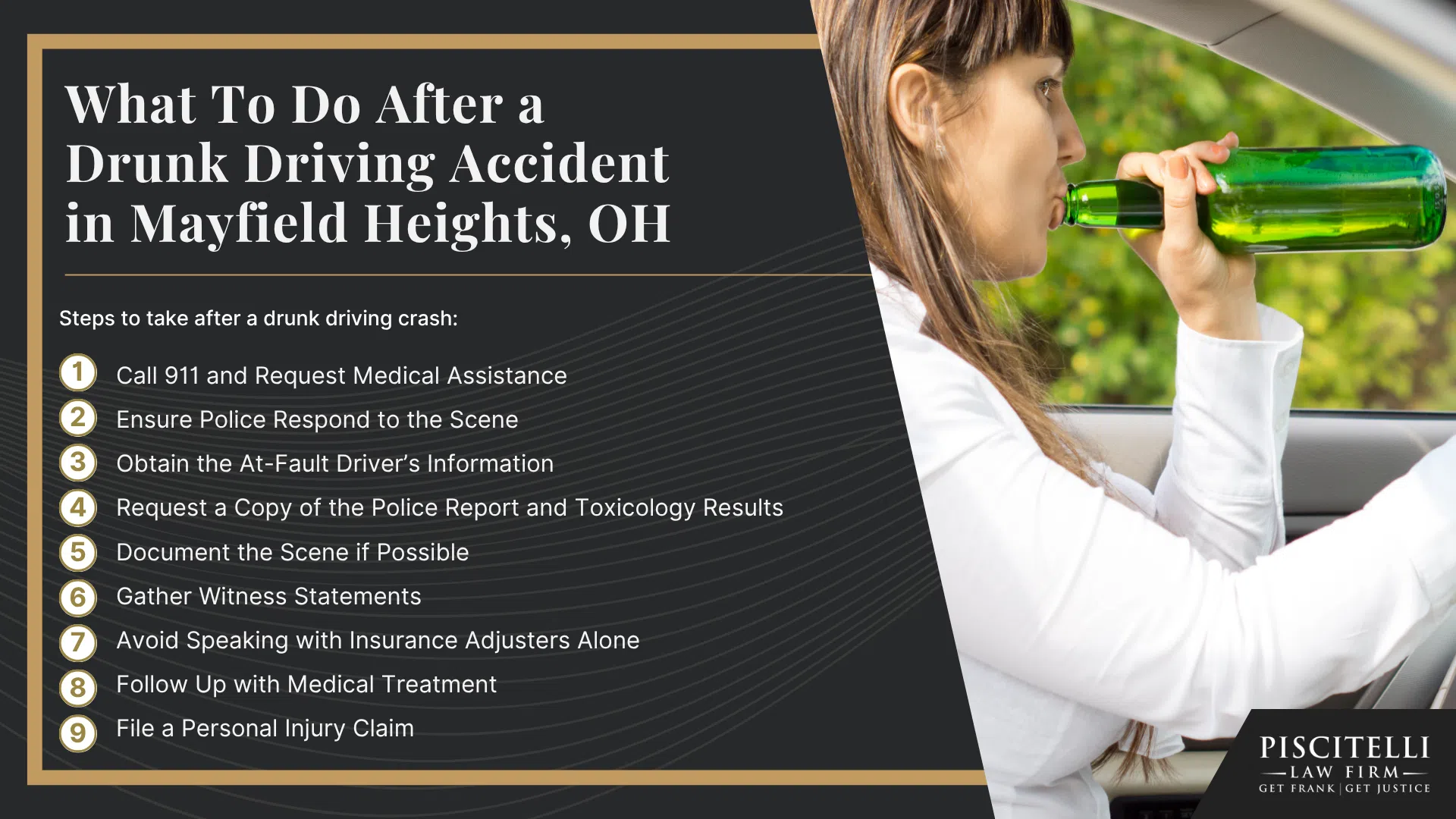 Frank Piscitelli_ One of Mayfield Heights' Top Drunk Driving Accident Attorneys; What To Do After a Drunk Driving Accident in Mayfield Heights, OH
