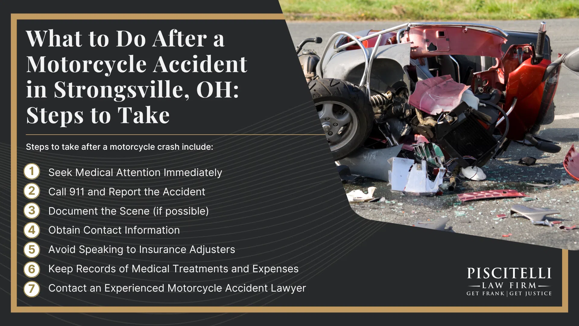 Meet Frank Piscitelli_ One of Strongsville's Top Motorcycle Accident Attorneys; What to Do After a Motorcycle Accident in Strongsville, OH_ Steps to Take