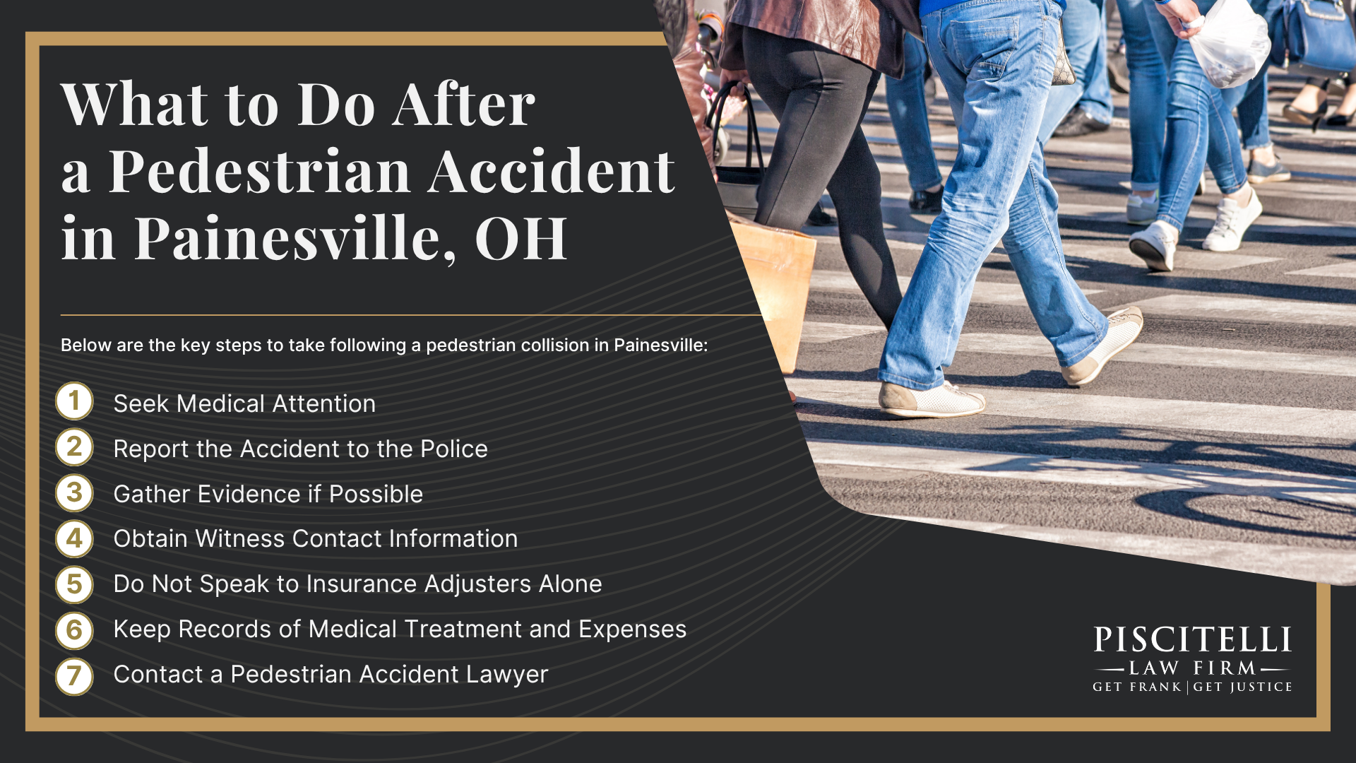 Frank Piscitelli_ One of the Top Ohio Pedestrian Accident Attorneys; What to Do After a Pedestrian Accident in Painesville, OH