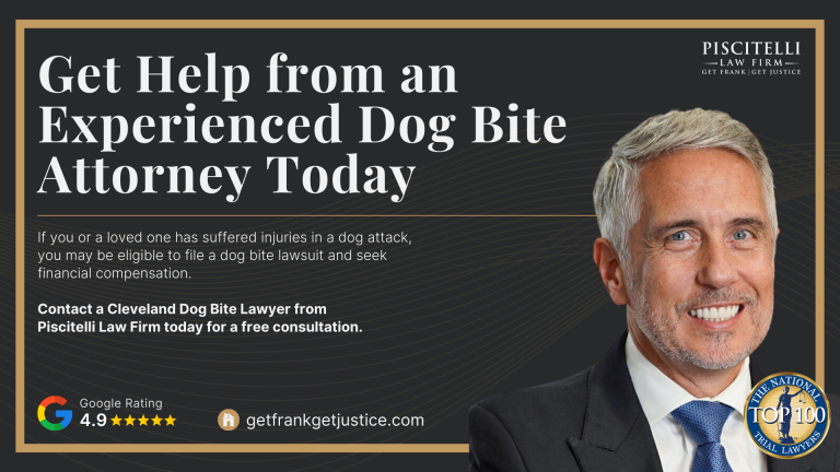 Get Help from an Experienced Dog Bite Attorney Today; Ohio Dog Bite Laws and Strict Liability; Dog Classifications in Ohio; Legal Rights of Dog Bite Victims Under State Law; Minimum Insurance Requirements in Ohio; Common Injuries Caused by Dog Bites; Who Can Be Held Liable in a Dog Bite Case; How Liability Works in Ohio_ Owner Responsibility, Exceptions, Provocation Defenses; Additional Damages That May Be Recovered; The Process of Filing a Dog Attack Claim or Lawsuit in Ohio; Statute of Limitations for Dog Bite Claims in Ohio; How a Dog Bite Lawyer Can Help With Your Case; Why Victims Should Act Quickly and Avoid Dealing With Insurers Alone; Piscitelli Law Firm_ Ohio Dog Bite Lawyer; What To Do After a Dog Bite in Ohio; Understanding Ohio Dog Bite Law; Common Dog Bite Injuries and Their Long-Term Effects; Is a Dog Bite a Criminal Offense or a Minor Misdemeanor in Ohio; What You Can Recover After a Dog Attack in Ohio; How To Report and Document a Dog Bite in Ohio; Why You Should Involve a Dog Bite Lawyer Early; Were You Bitten by a Dog_ You May Be Eligible for a Claim