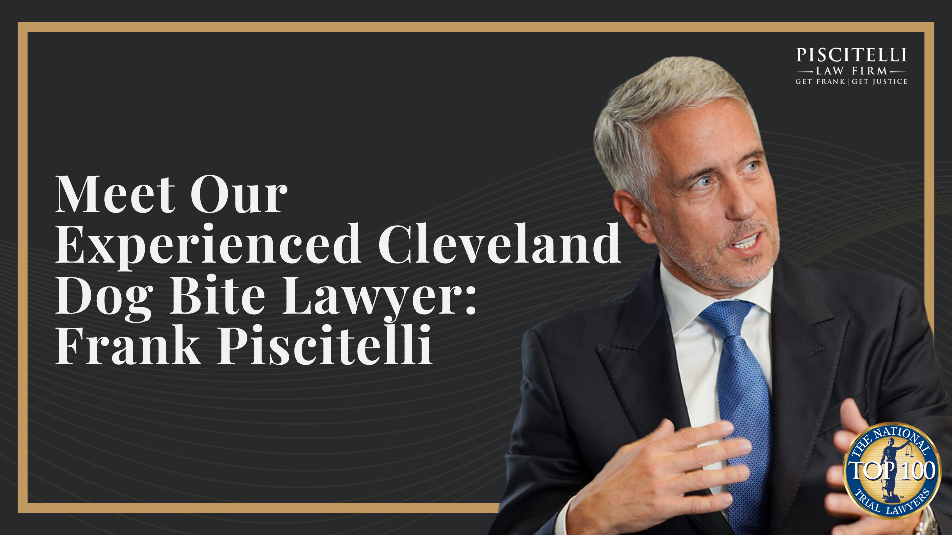 What To Do After a Dog Bite in Cleveland, OH; Common Injuries Caused by Dog Attacks; What is the Legal Process For a Dog Bite Case in Ohio; Gathering Evidence for Your Dog Bite Case; Common Damages in Dog Attack Cases; Meet Our Experienced Cleveland Dog Bite Lawyer_ Frank Piscitelli