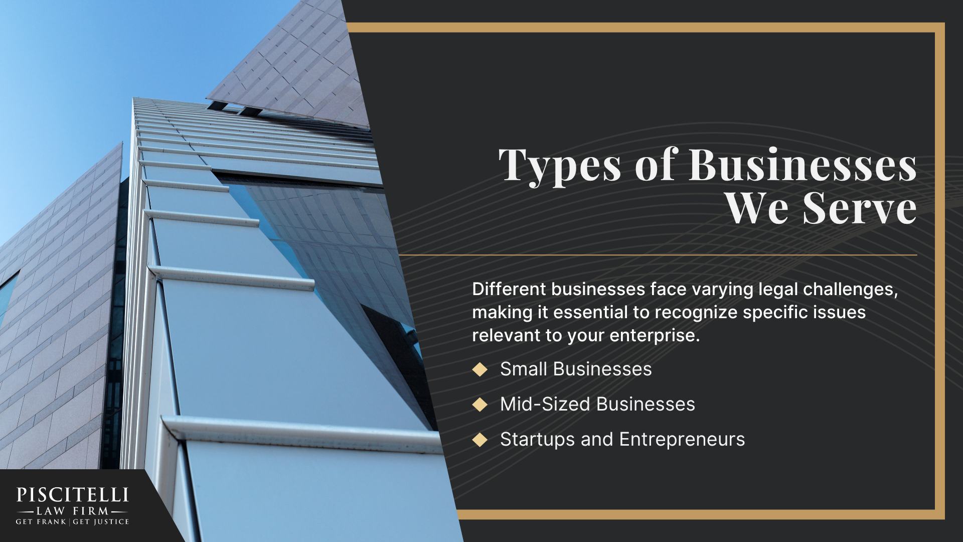 Types of Businesses We Serve