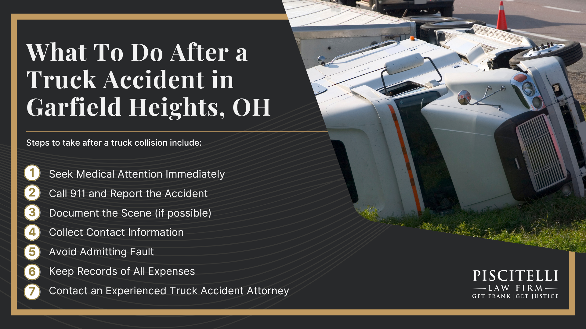 Meet Frank Piscitelli_ One of Garfield Heights' Top Truck Accident Attorneys; What To Do After a Truck Accident in Garfield Heights, OH