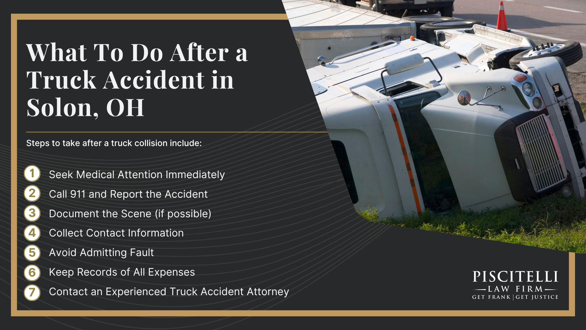 Meet Frank Piscitelli_ One of Solon' Top Truck Accident Attorneys; What To Do After a Truck Accident in Solon, OH