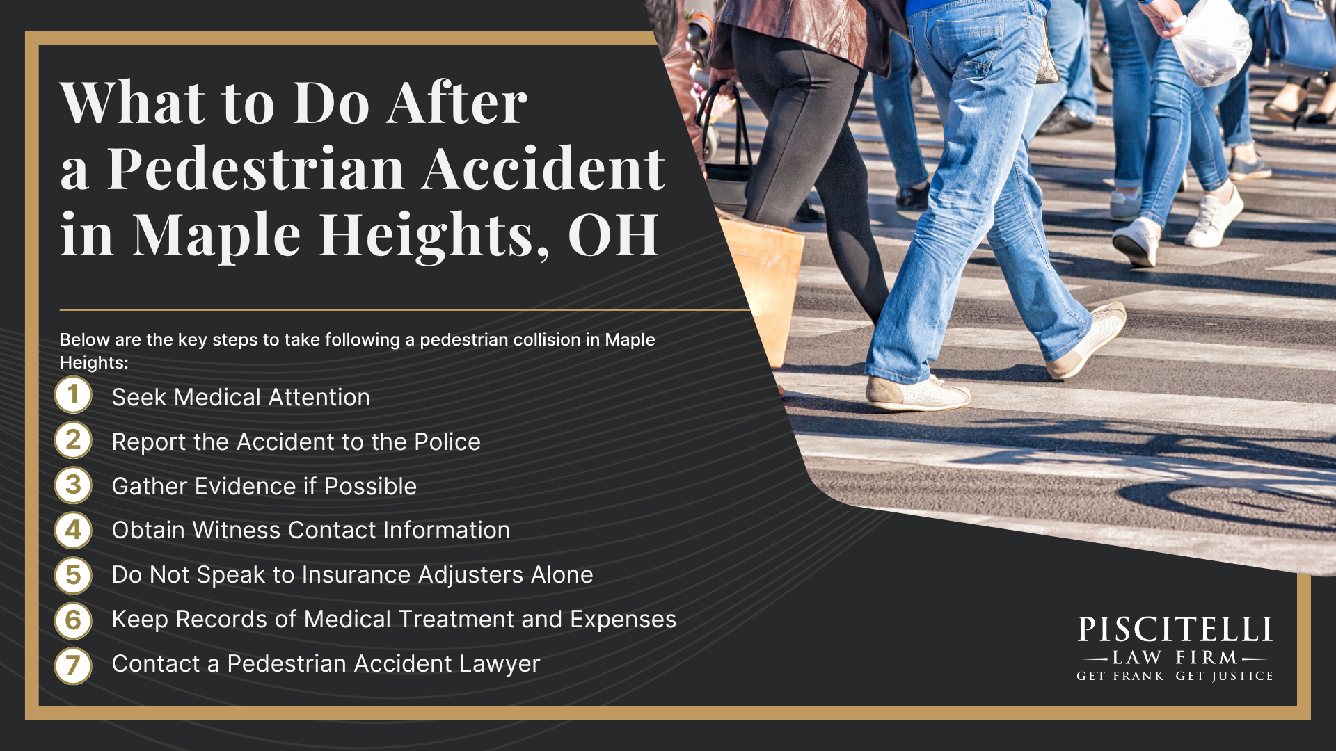 Frank Piscitelli_ One of the Top Ohio Pedestrian Accident Attorneys; What to Do After a Pedestrian Accident in Maple Heights, OH