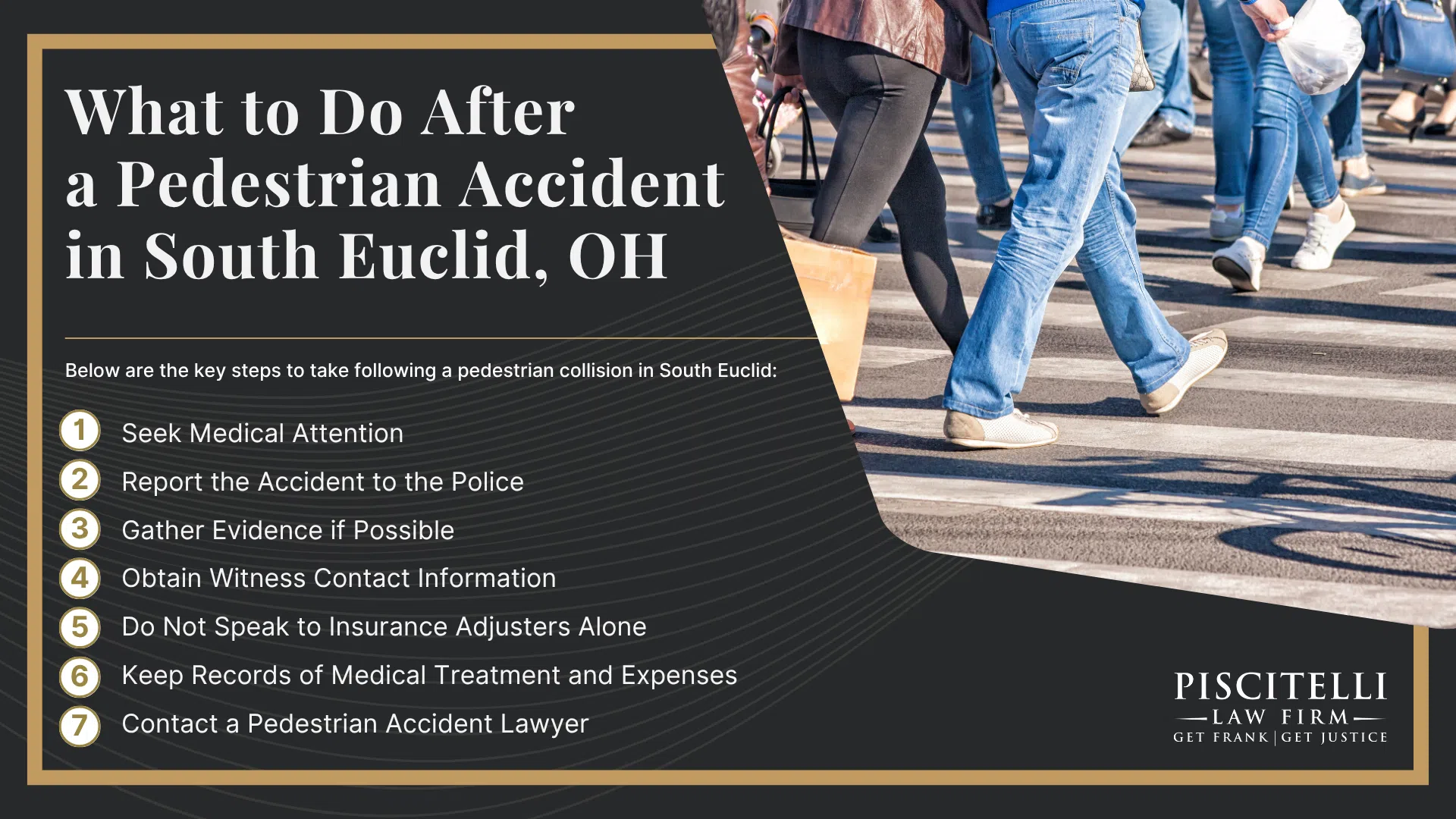 Frank Piscitelli_ One of the Top Ohio Pedestrian Accident Attorneys; What to Do After a Pedestrian Accident in South Euclid, OH