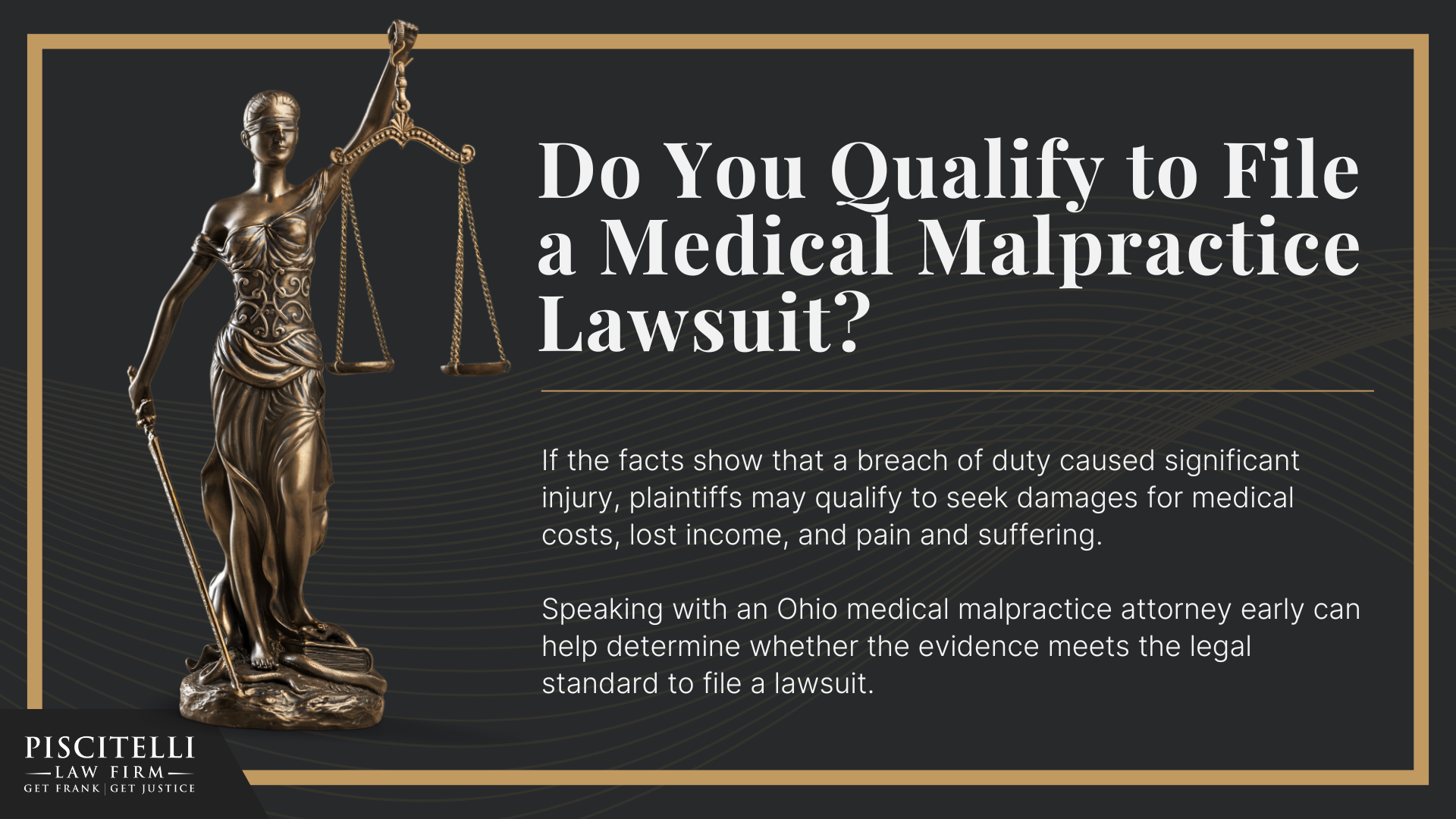 What is Considered Medical Malpractice in the State of Ohio; Examples of Medical Malpractice in Ohio; Ohio Medical Malpractice Statute of Limitations Explained; Do You Qualify to File a Medical Malpractice Lawsuit