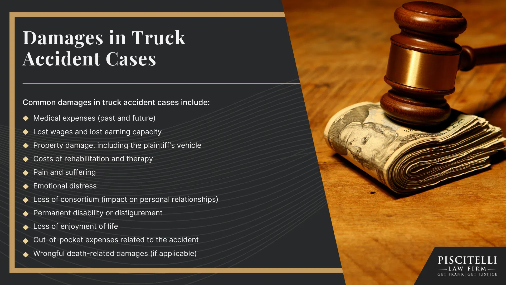 Steps to Take After a Truck Accident in Ohio; Why It’s Harder to Protect Evidence in Truck Accident Cases; Who Can Be Held Responsible in an Ohio Truck Accident Case; Most Common Causes of Truck Accidents in Ohio; Common Motorcycle Injuries; Do You Qualify for a Truck Accident Lawsuit; Gathering Evidence for Truck Accident Cases; Damages in Truck Accident Cases