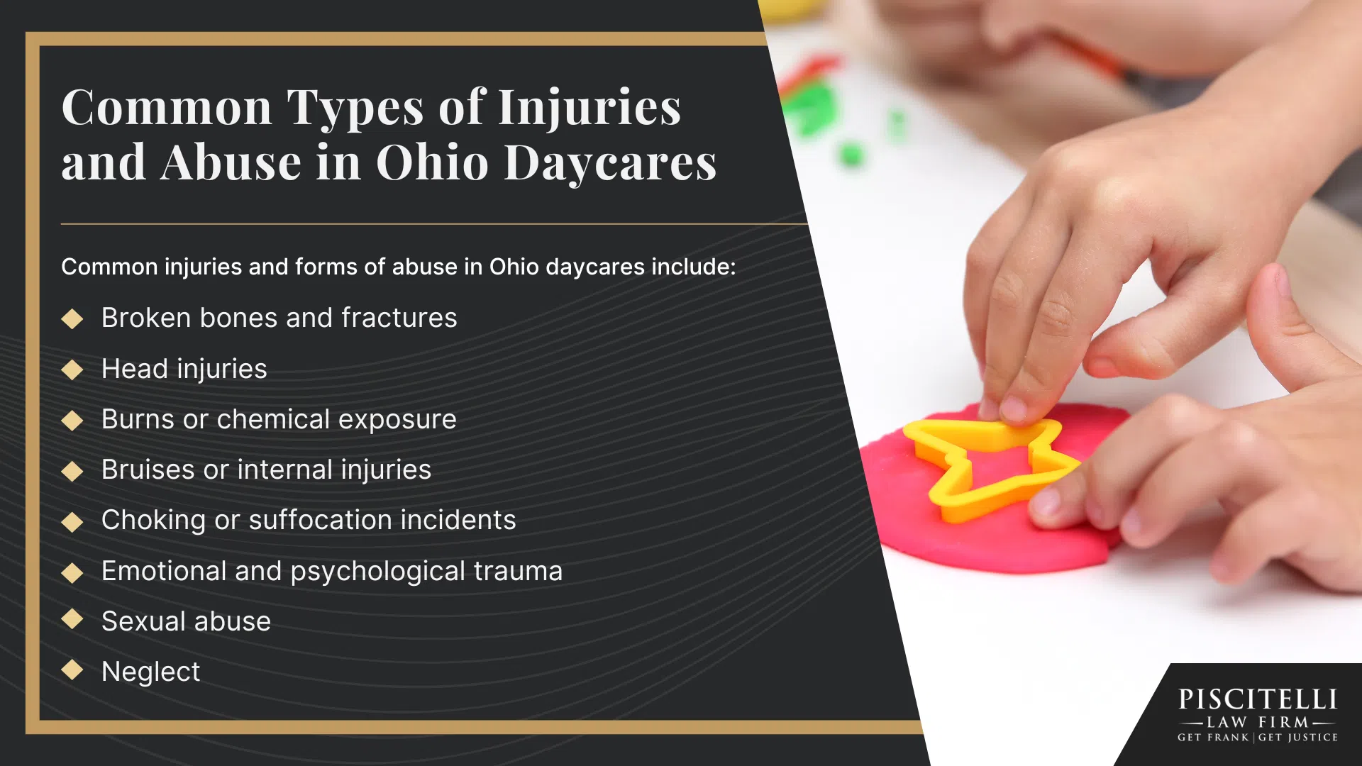 Understanding Daycare Negligence in Ohio; Common Types of Injuries and Abuse in Ohio Daycares