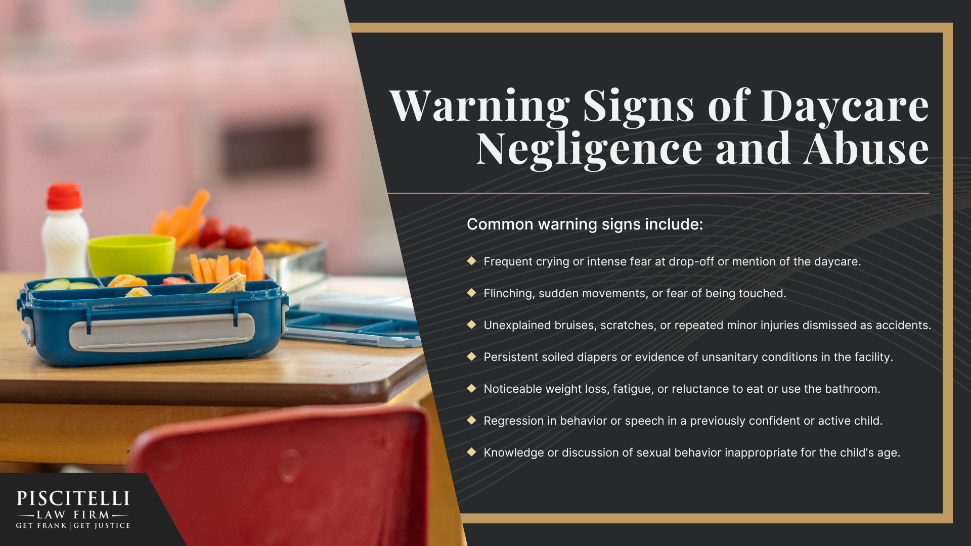 Understanding Daycare Negligence in Ohio; Common Types of Injuries and Abuse in Ohio Daycares; Warning Signs of Daycare Negligence and Abuse