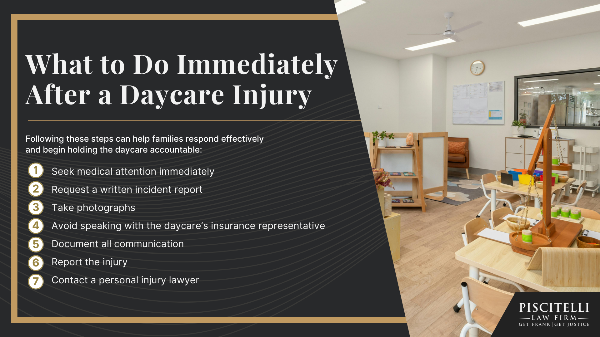 Understanding Daycare Negligence in Ohio; Common Types of Injuries and Abuse in Ohio Daycares; Warning Signs of Daycare Negligence and Abuse; How to Report Daycare Abuse or Neglect in Ohio; What to Do Immediately After a Daycare Injury