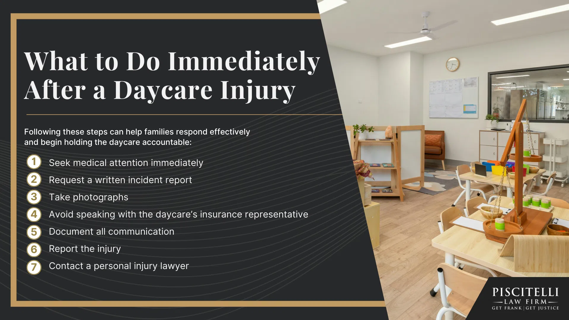 Understanding Daycare Negligence in Ohio; Common Types of Injuries and Abuse in Ohio Daycares; Warning Signs of Daycare Negligence and Abuse; How to Report Daycare Abuse or Neglect in Ohio; What to Do Immediately After a Daycare Injury