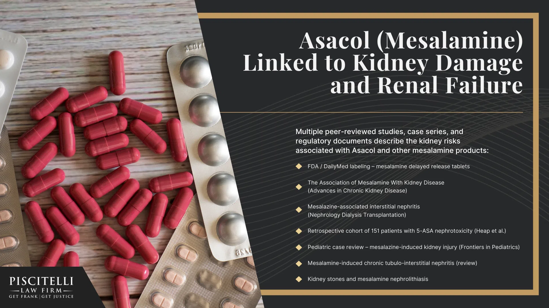 Asacol (Mesalamine) Linked to Kidney Damage and Renal Failure