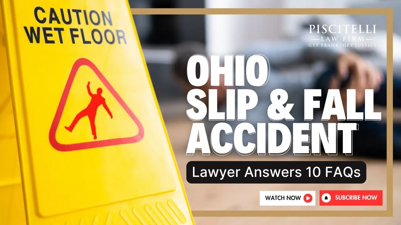 Ohio Slip and Fall Accident Lawyer Answers 10 FAQs about Premises Liability YouTube Thumbnail