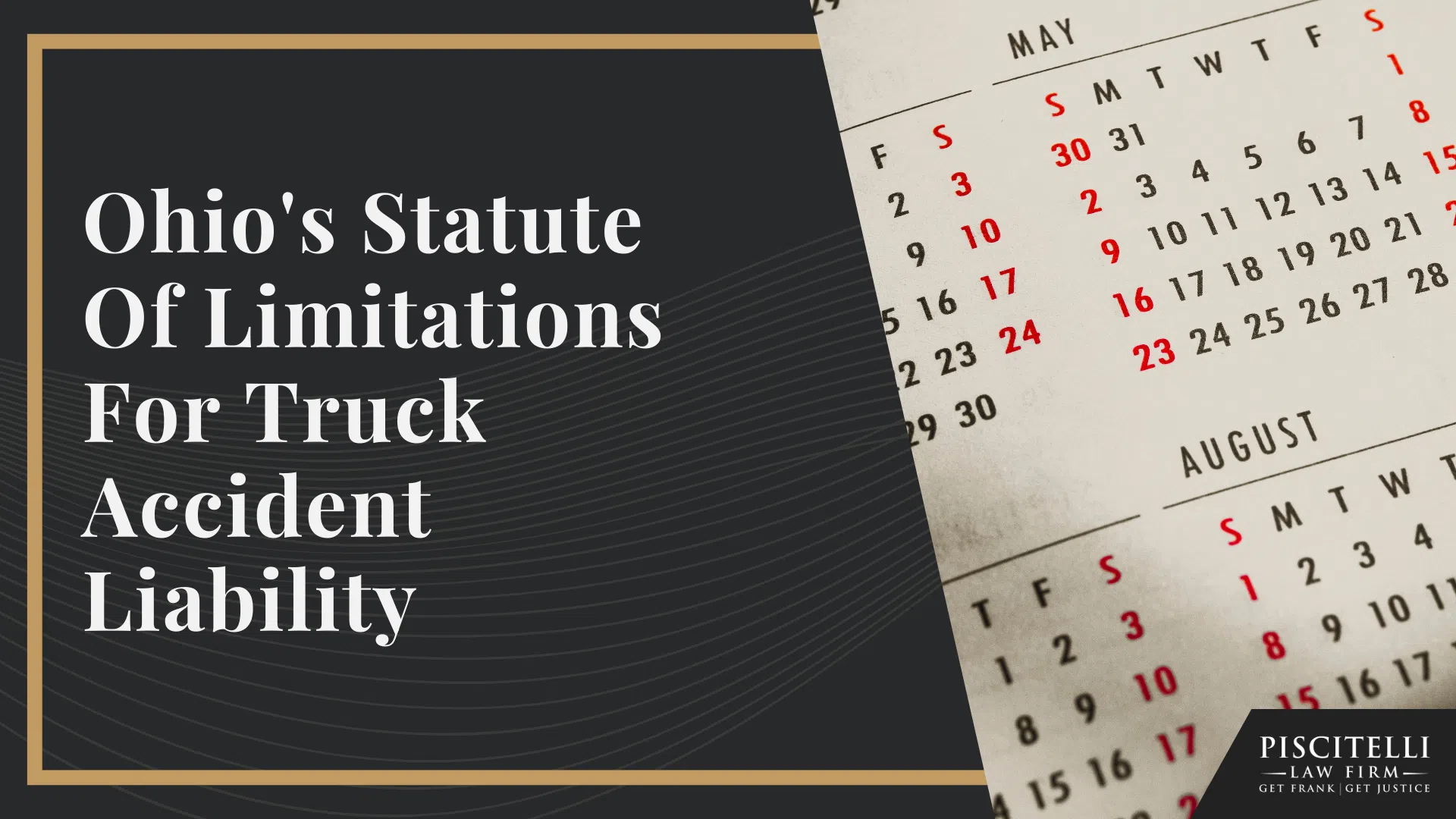Who Qualifies To File A Truck Accident Lawsuit In Ohio?; Who is Liable for a Truck Accident in Ohio; Common Examples of Truck Accident Cases; Steps To Take After A Truck Accident in Ohio; Ohio's Statute Of Limitations For Truck Accident Liability