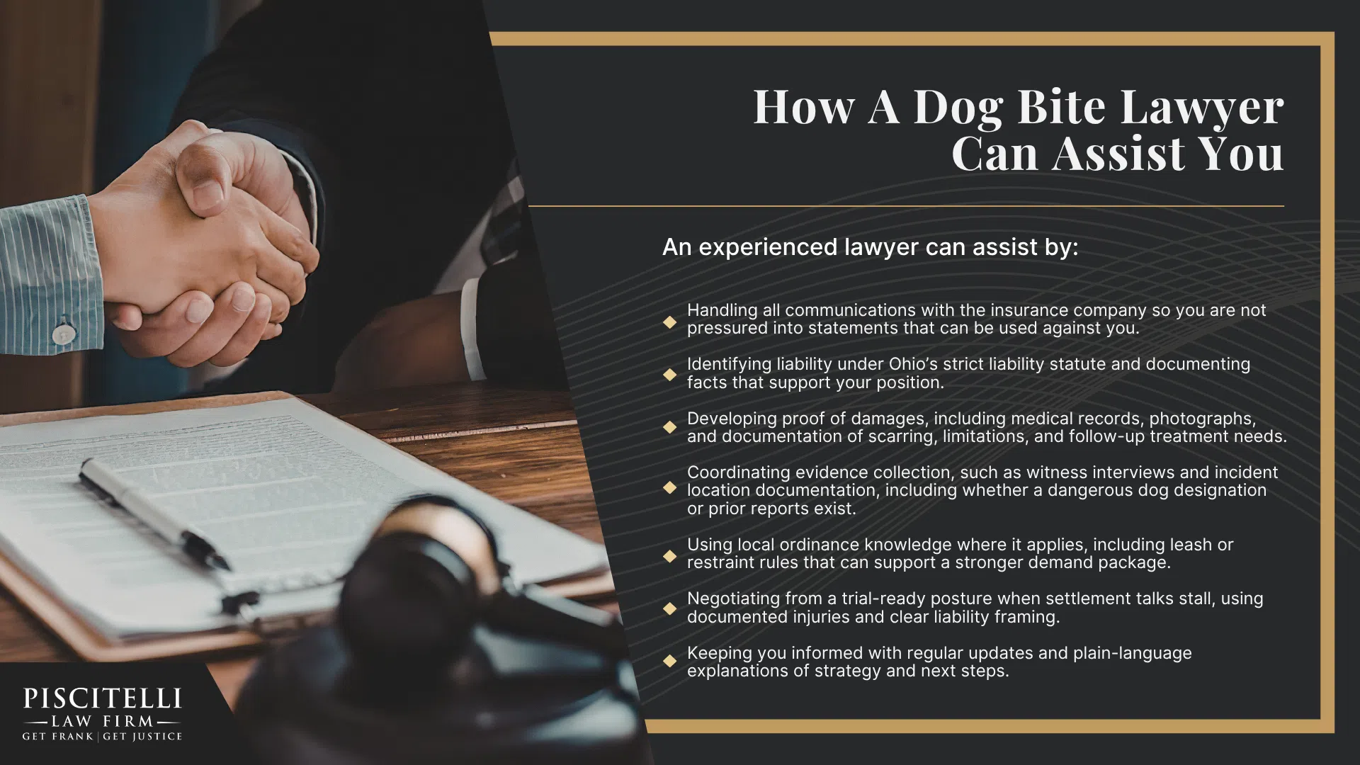 Frank Piscitelli_ Experienced Ohio Dog Bite Lawyer; How Much Does it Cost to Hire a Dog Bite Lawyer; How A Dog Bite Lawyer Can Assist You