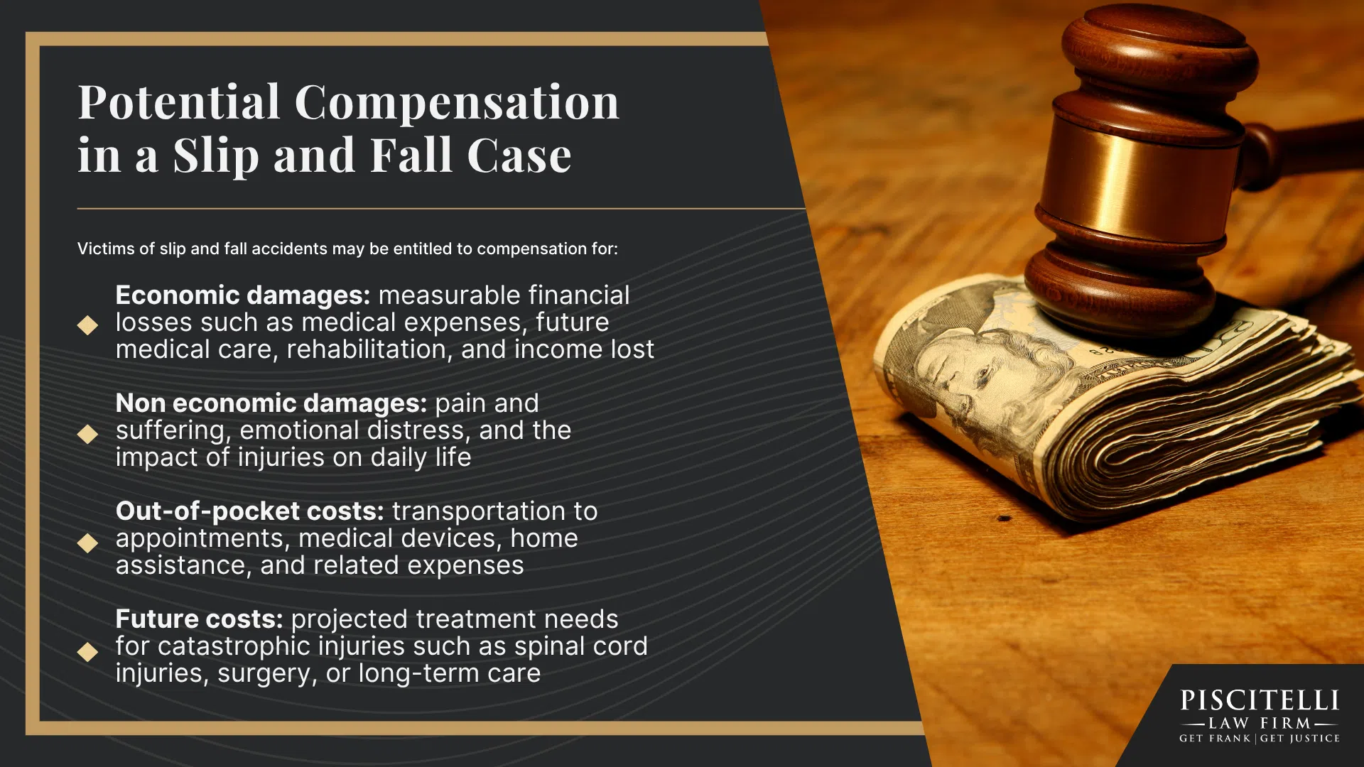 Frank Piscitelli_ Experienced Ohio Slip and Fall Lawyer; How Much Does It Cost to Hire an Ohio Slip and Fall Lawyer; Filing a Slip and Fall Claim; Liability in Slip and Fall Cases; Common Causes of Slip and Fall Accidents; The Legal Process For Slip and Fall Lawsuits In Ohio; Steps to Take After a Slip and Fall in Ohio; Gathering Evidence for a Slip and Fall Case; Potential Compensation in a Slip and Fall Case