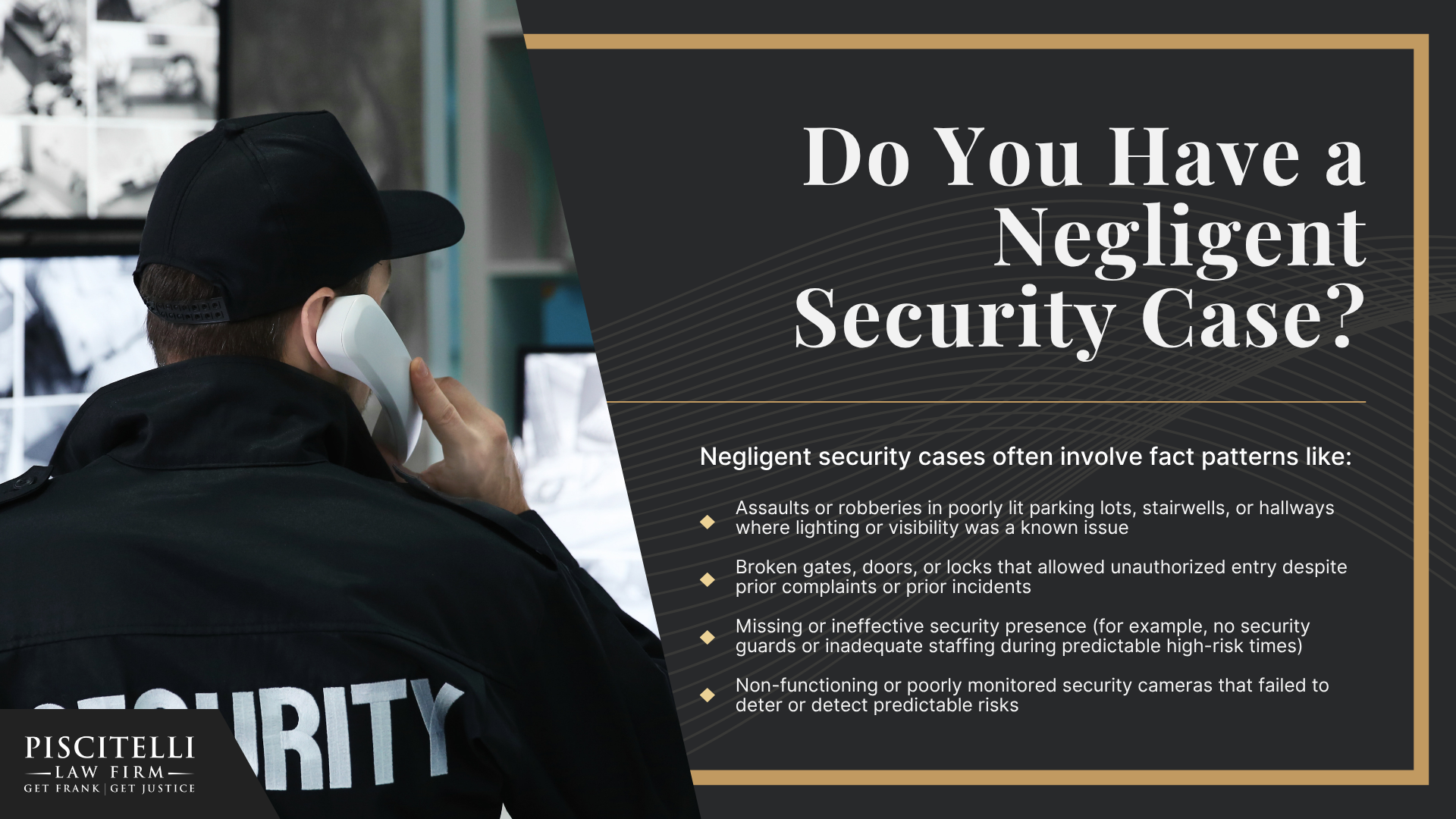 Why Hire a Cleveland Negligent Security Lawyer; Do You Have a Negligent Security Case