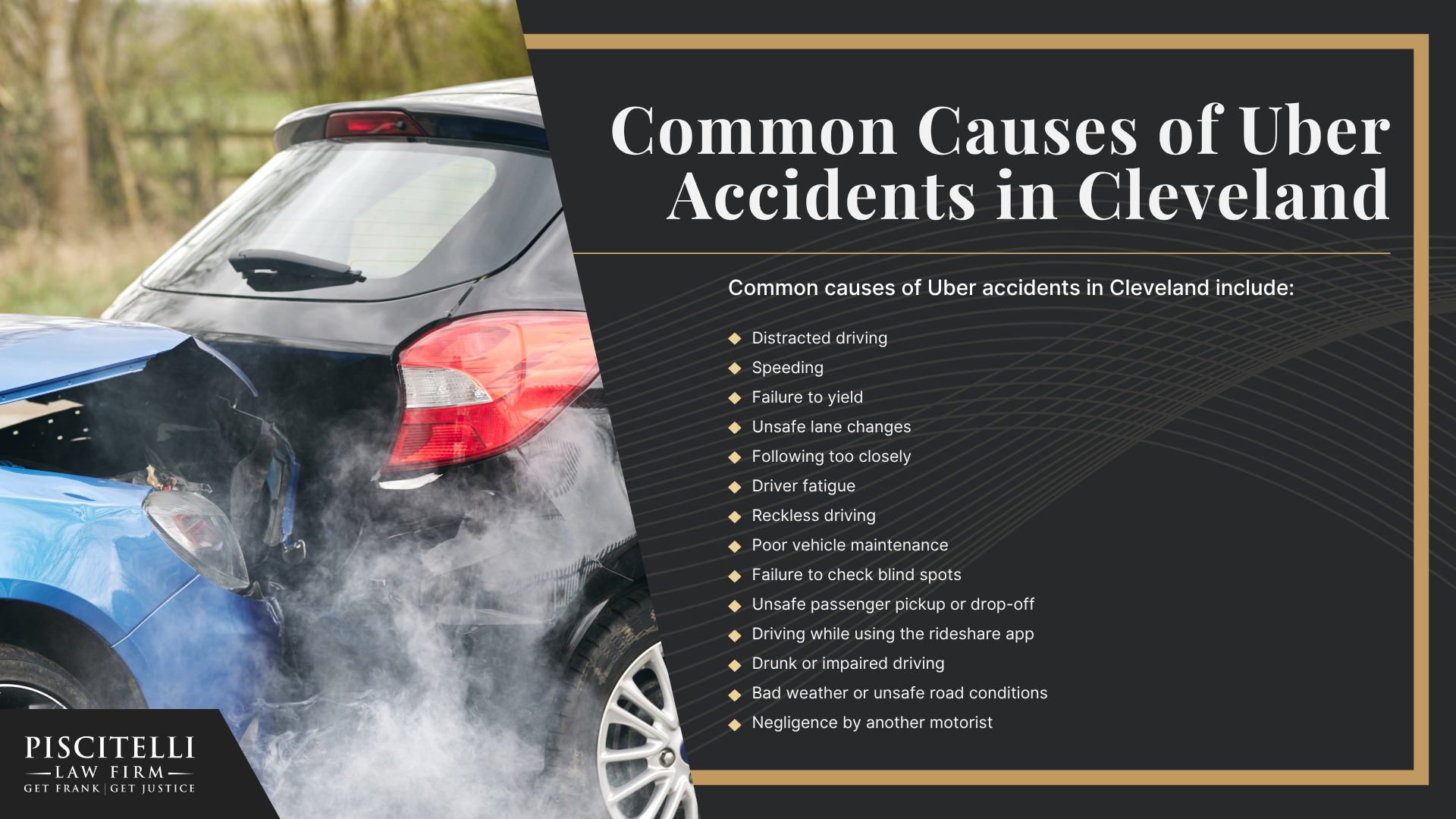 Uber Accidents Can Create Complicated Injury Claims; Common Causes of Uber Accidents in Cleveland