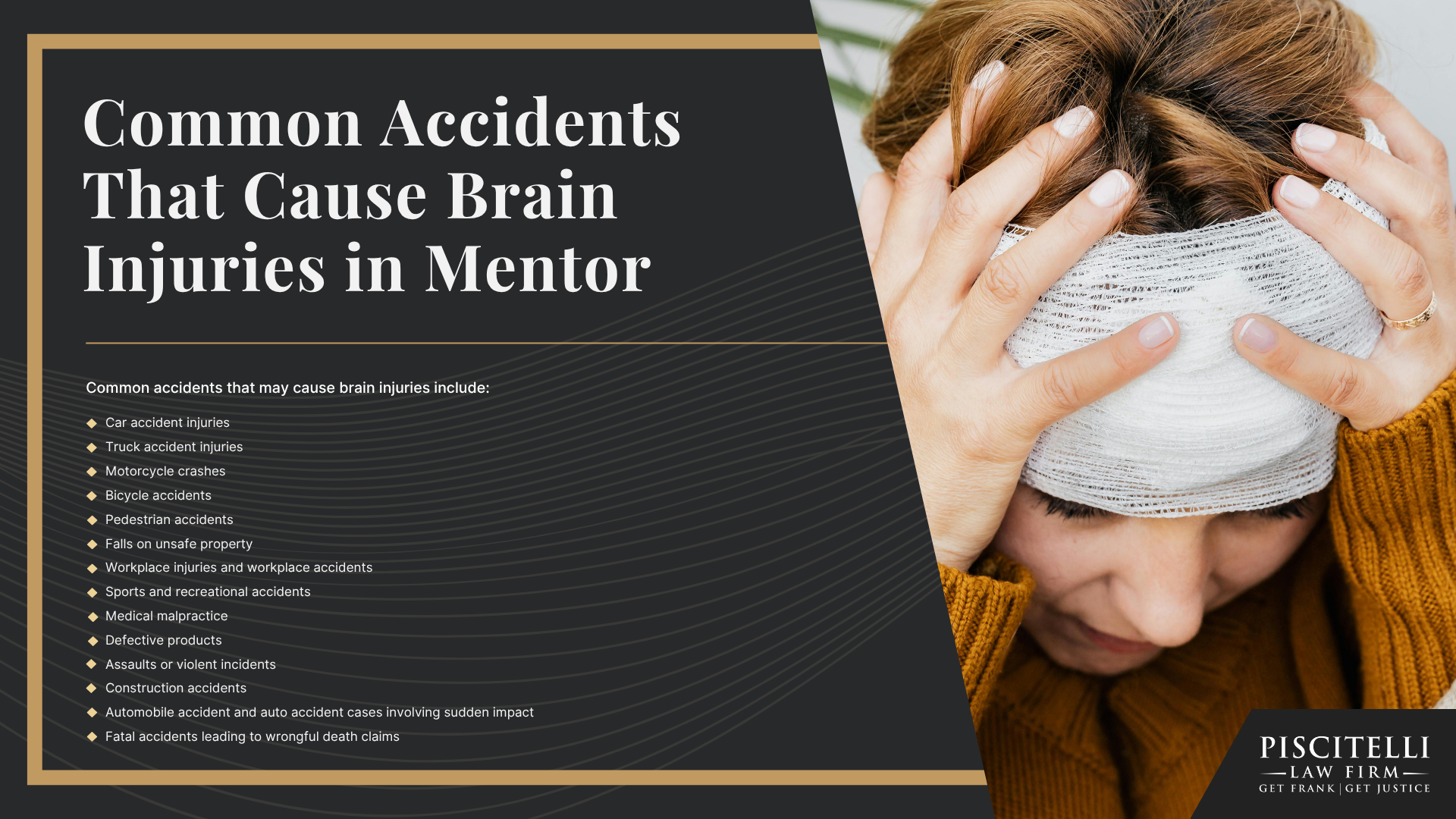 Why Brain Injury Claims Require Specialized Medical and Legal Evidence;  Common Accidents That Cause Brain Injuries in Mentor