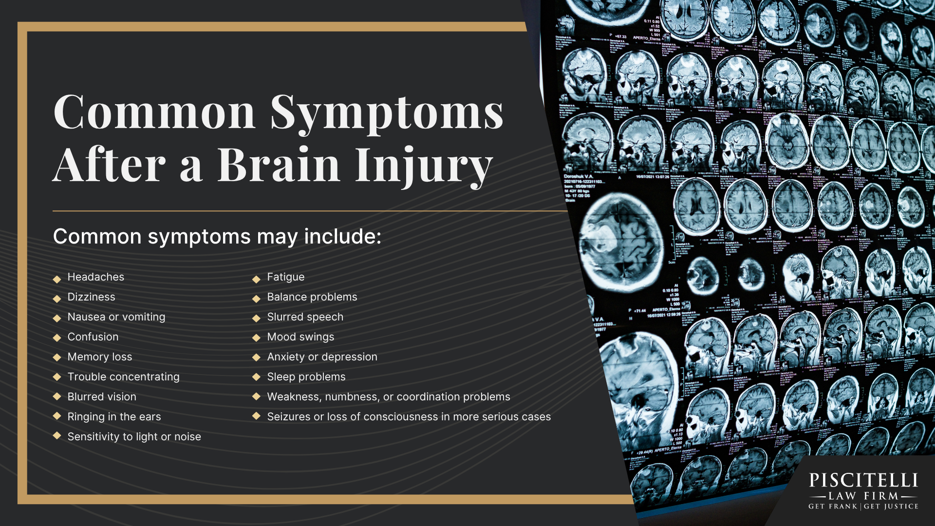Why Brain Injury Claims Require Specialized Medical and Legal Evidence;  Common Accidents That Cause Brain Injuries in Mentor; What Is a Traumatic Brain Injury; Types of Brain Injuries; Common Symptoms After a Brain Injury