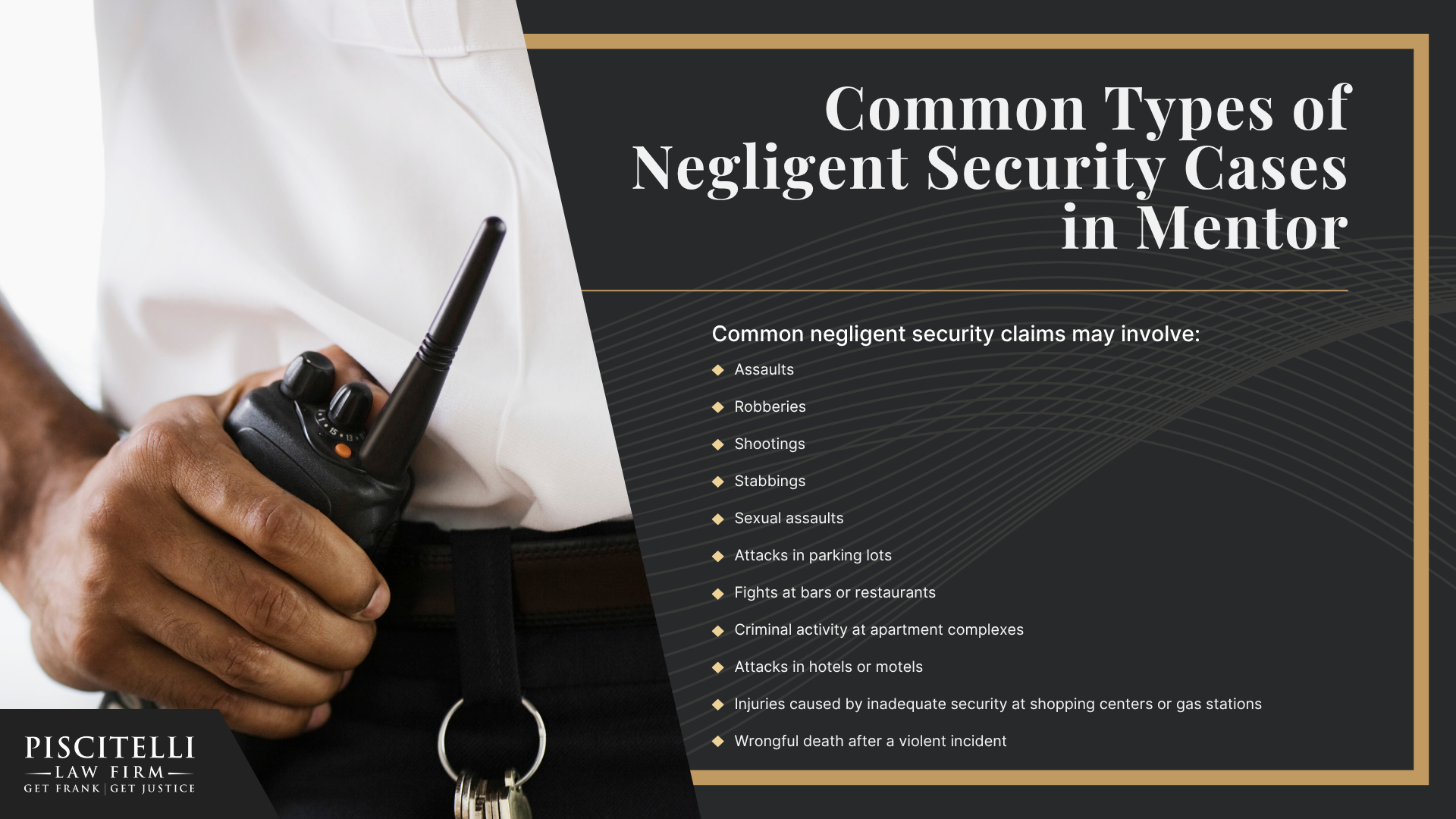 What Is Negligent Security; When Can a Property Owner Be Liable for Negligent Security; Common Types of Negligent Security Cases in Mentor