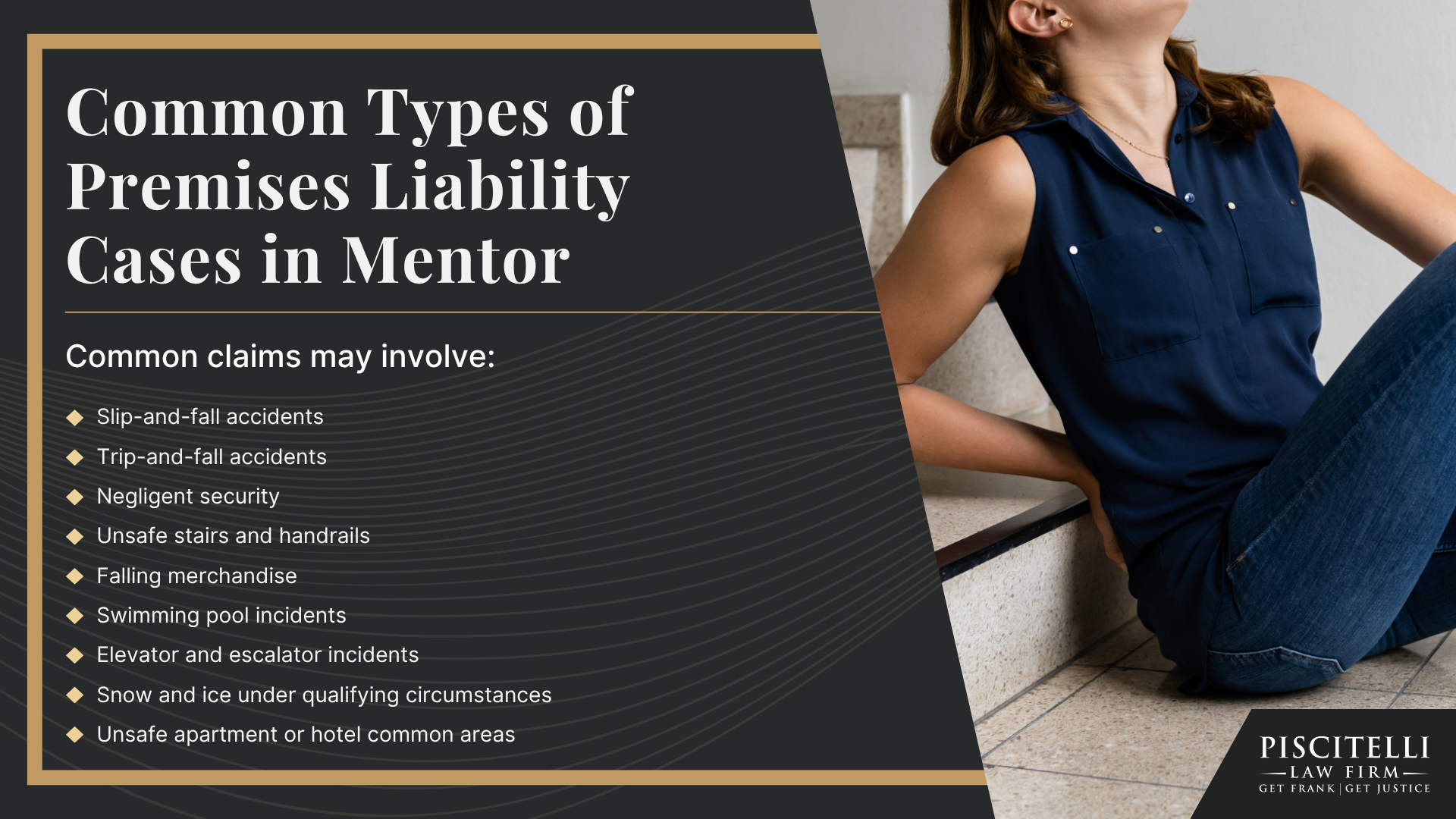 What Is Premises Liability Law in Ohio; Premises Liability Is About Unsafe Property Conditions; Common Types of Premises Liability Cases in Mentor