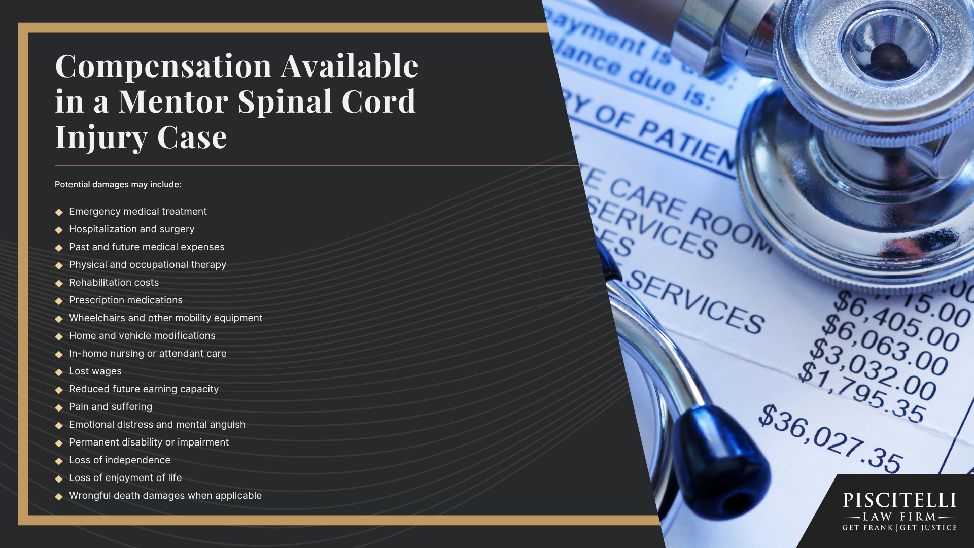 What is a Spinal Cord Injury; Types of Spinal Cord Injuries; Common Causes of Spinal Cord Injuries in Mentor; Complications and Difficulties of Spinal Cord Injuries; Do You Qualify for a Spinal Cord Injury Lawsuit; Who May Be Liable for a Spinal Cord Injury in Mentor; How To Prove Negligence in a Spinal Cord Injury Case; Evidence That Can Help Support a Spinal Cord Injury Claim; Compensation Available in a Mentor Spinal Cord Injury Case